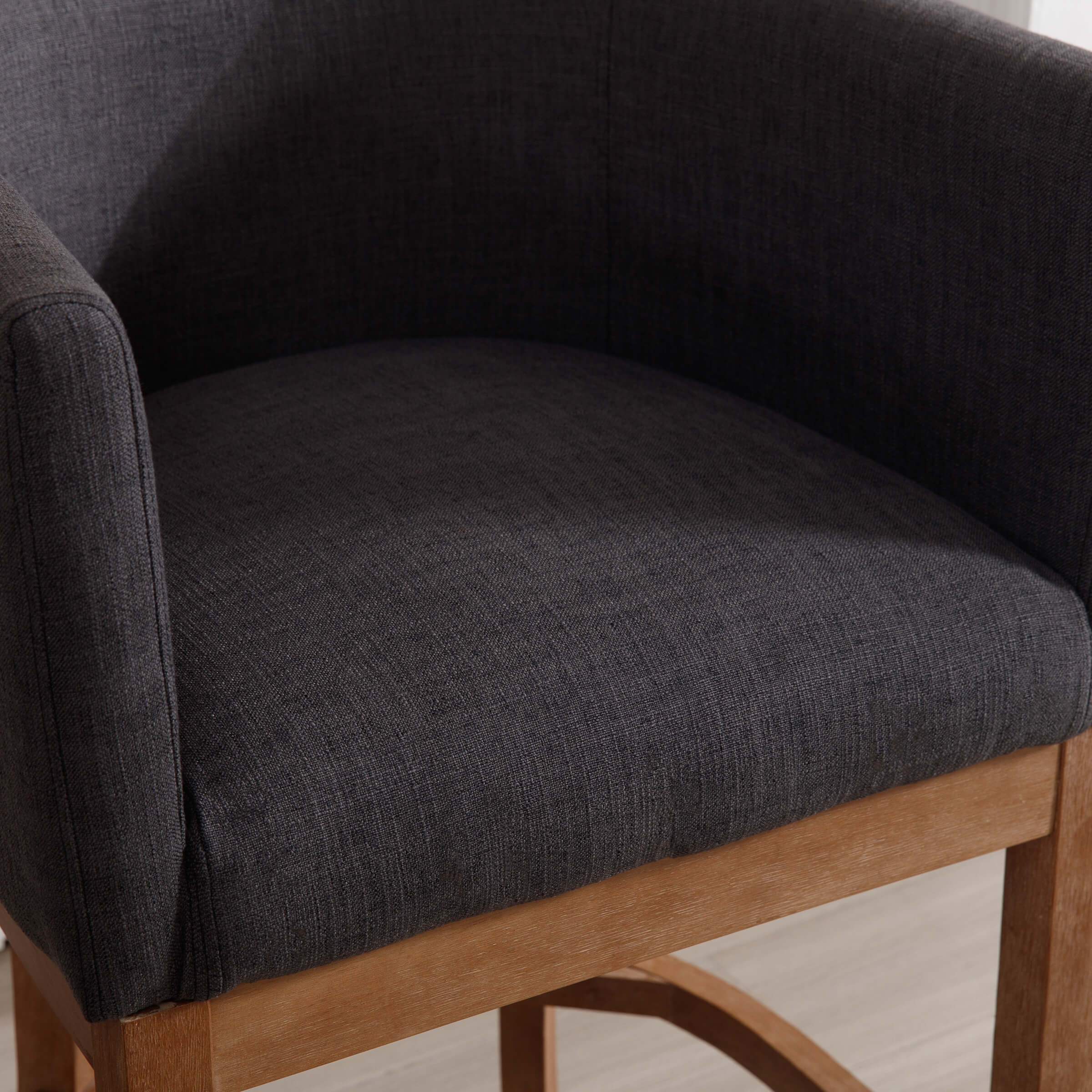26.75"H Linen Counter Stool 1 PCS - 2004CS