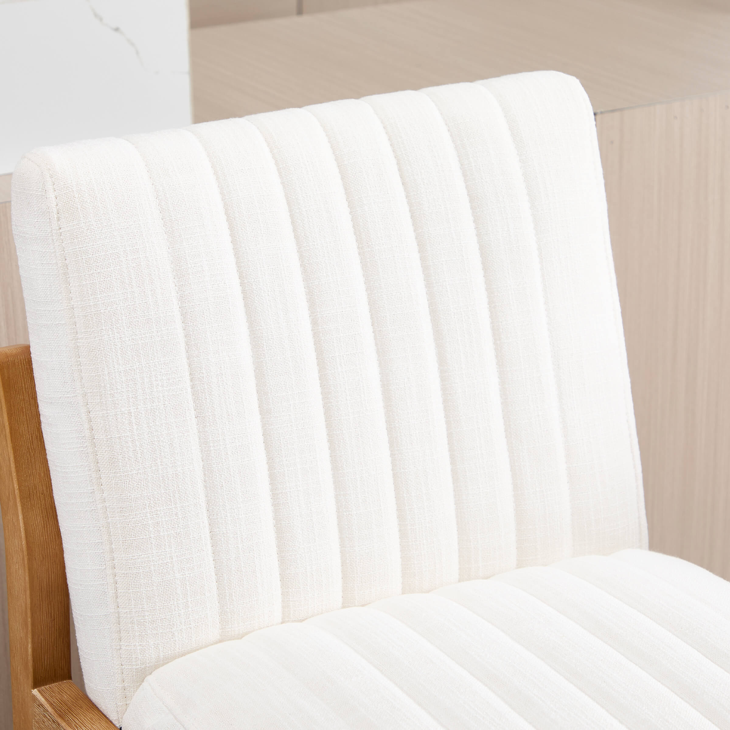 CIMOTA 26"H Upholstered High Back Counter Stools Set of 2 - 21941CS