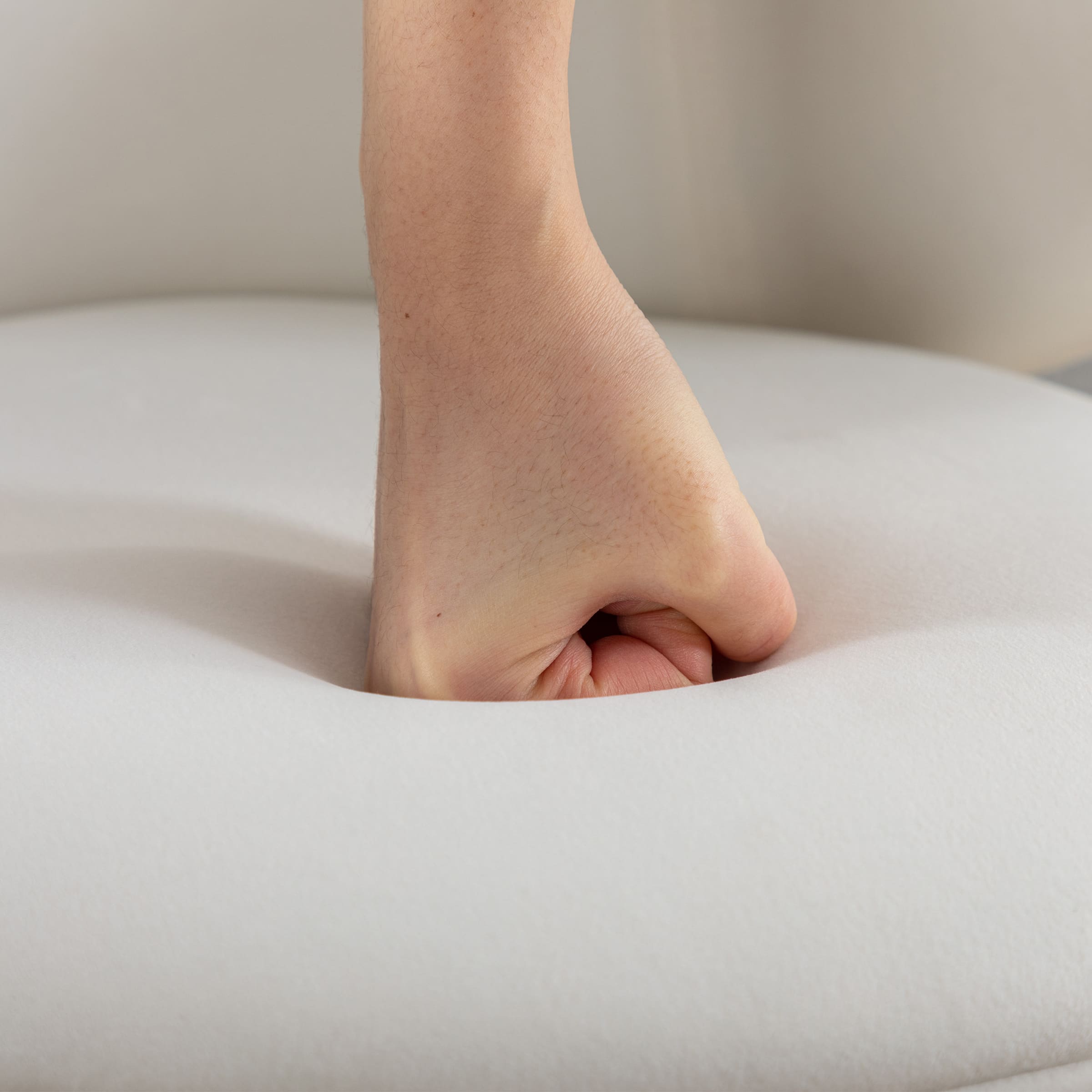 VESCASA 26"H Barrel Backrest Counter Height Stools Set of 2 - 2109CS