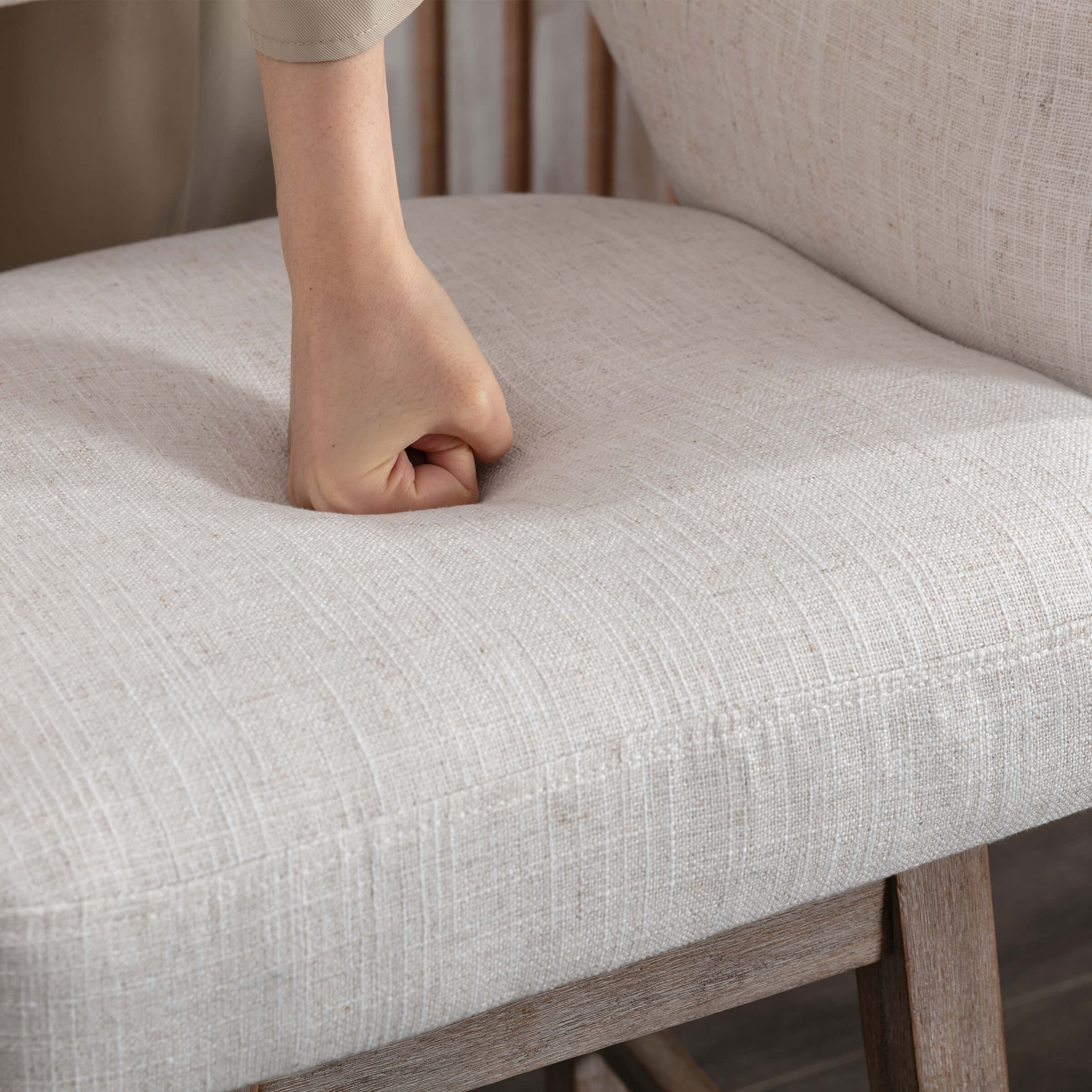 CIMOTA 27"H Open Back Swivel Counter Stools - 6550CS