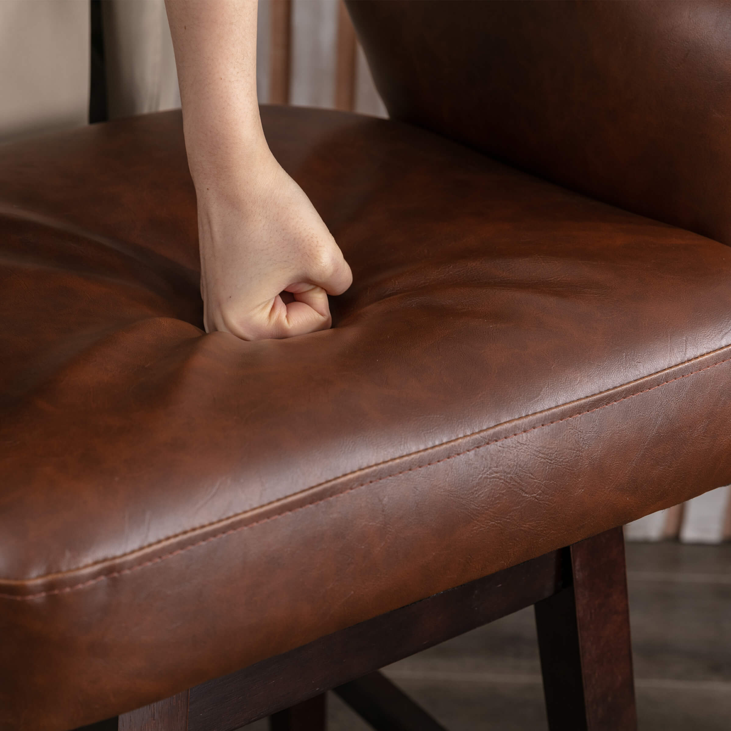 CIMOTA 27"H Open Back Swivel Counter Stools - 6550CS