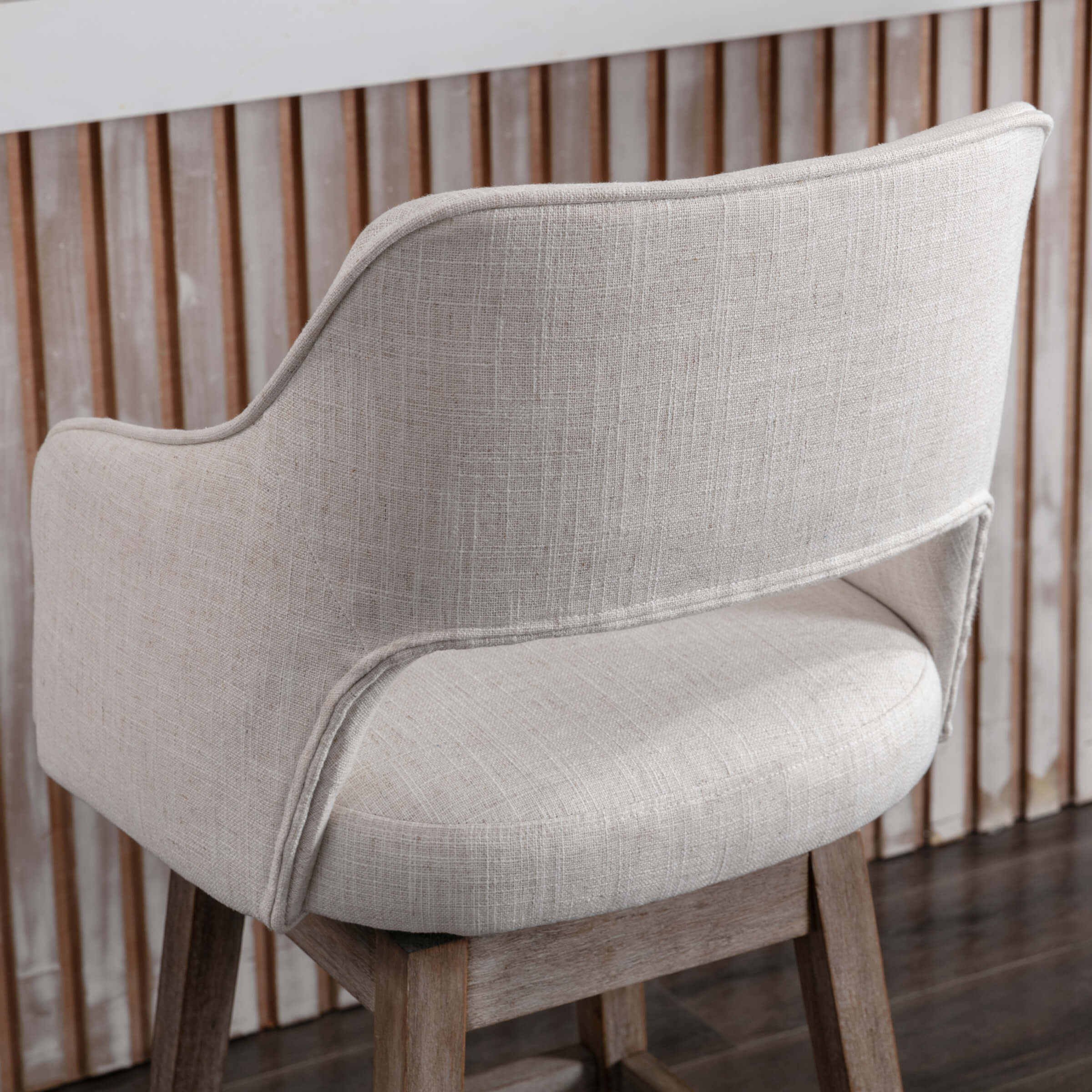 CIMOTA 27"H Open Back Swivel Counter Stools - 6550CS