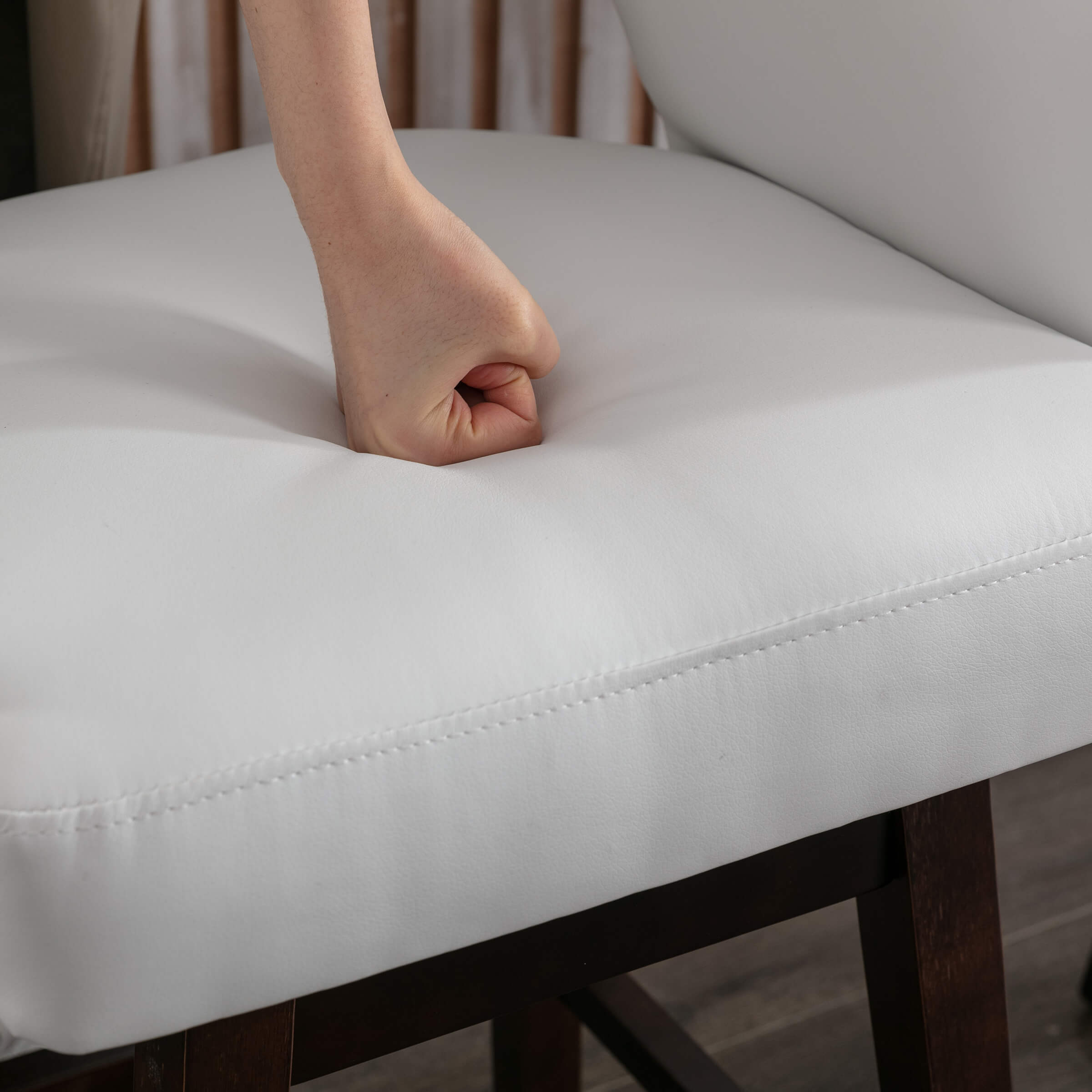 CIMOTA 27"H Open Back Swivel Counter Stools - 6550CS