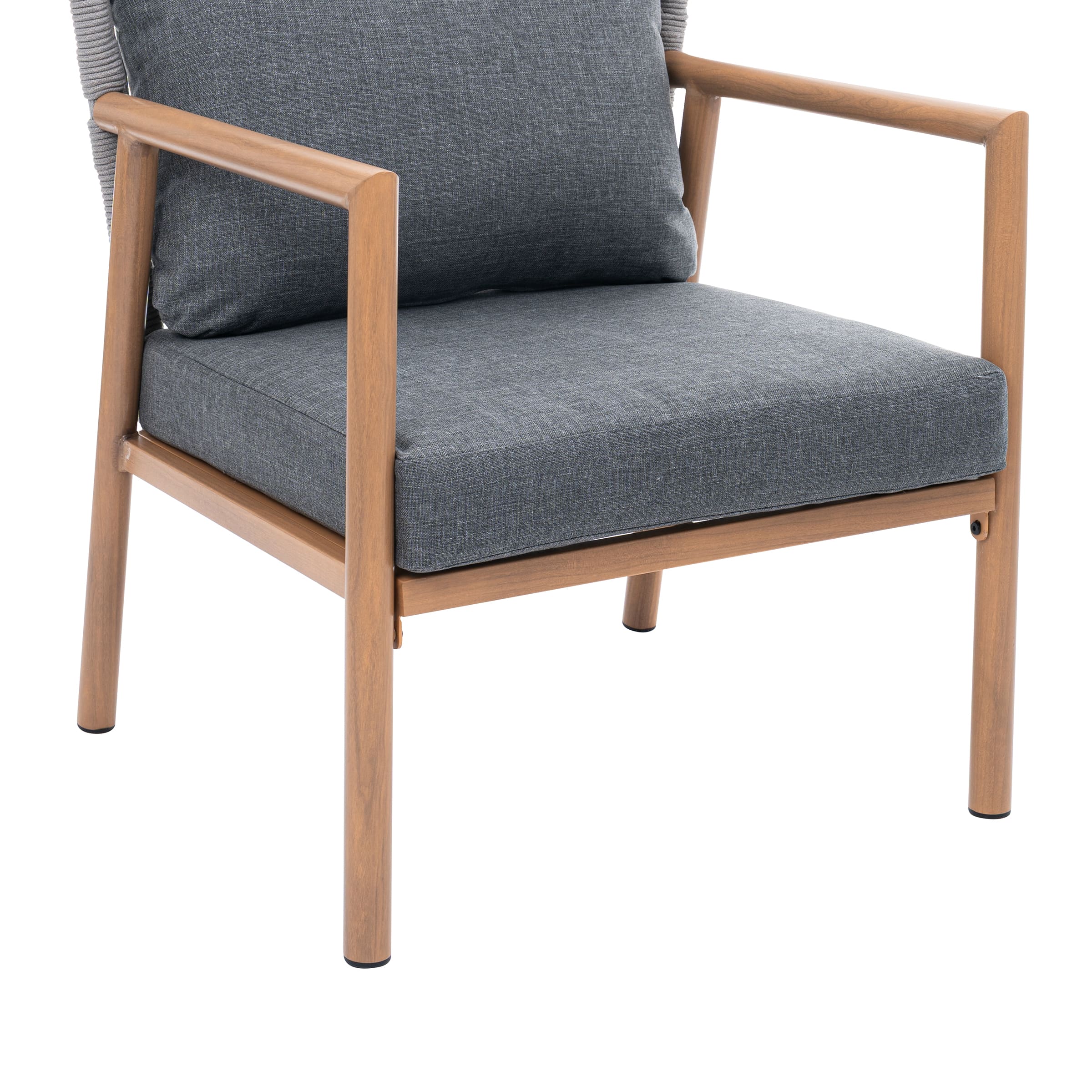 Outdoor Furniture Set with Storage Table 3 PCS - 25001SE