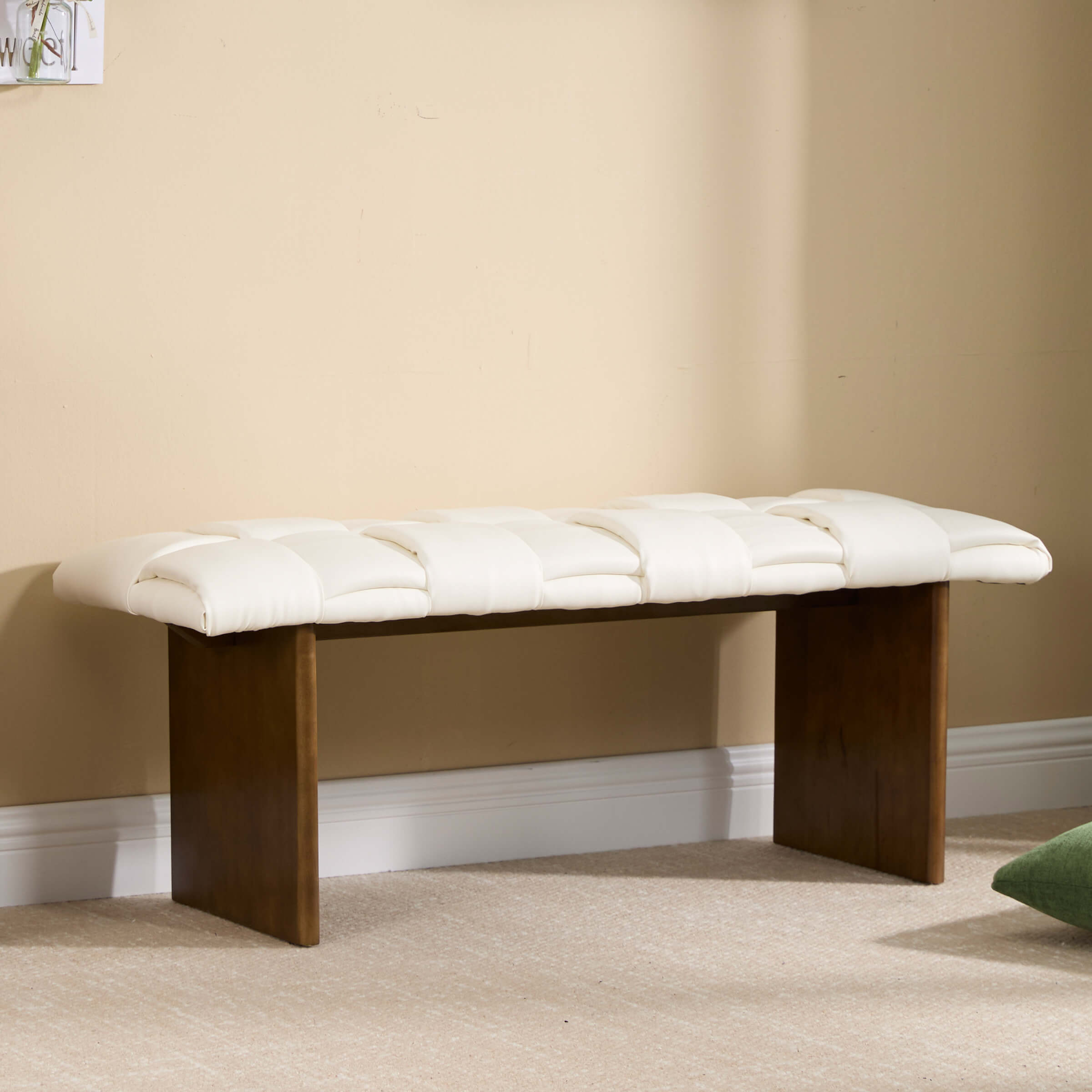 CIMOTA 45”W Modern Wood Legs Bench - 2650BH