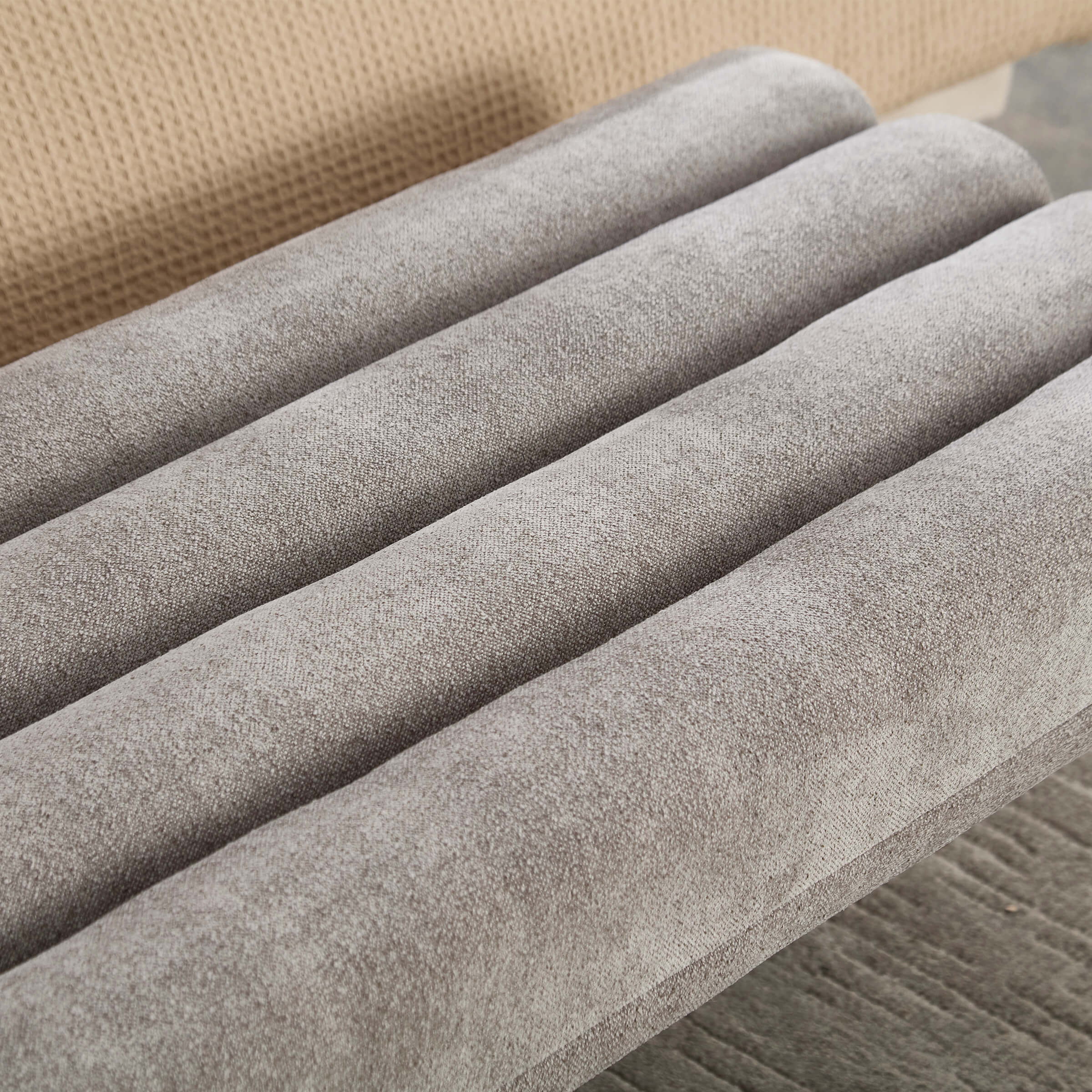 CIMOTA 47" W Entryway Bench with Solid Wood Legs - 3248BH