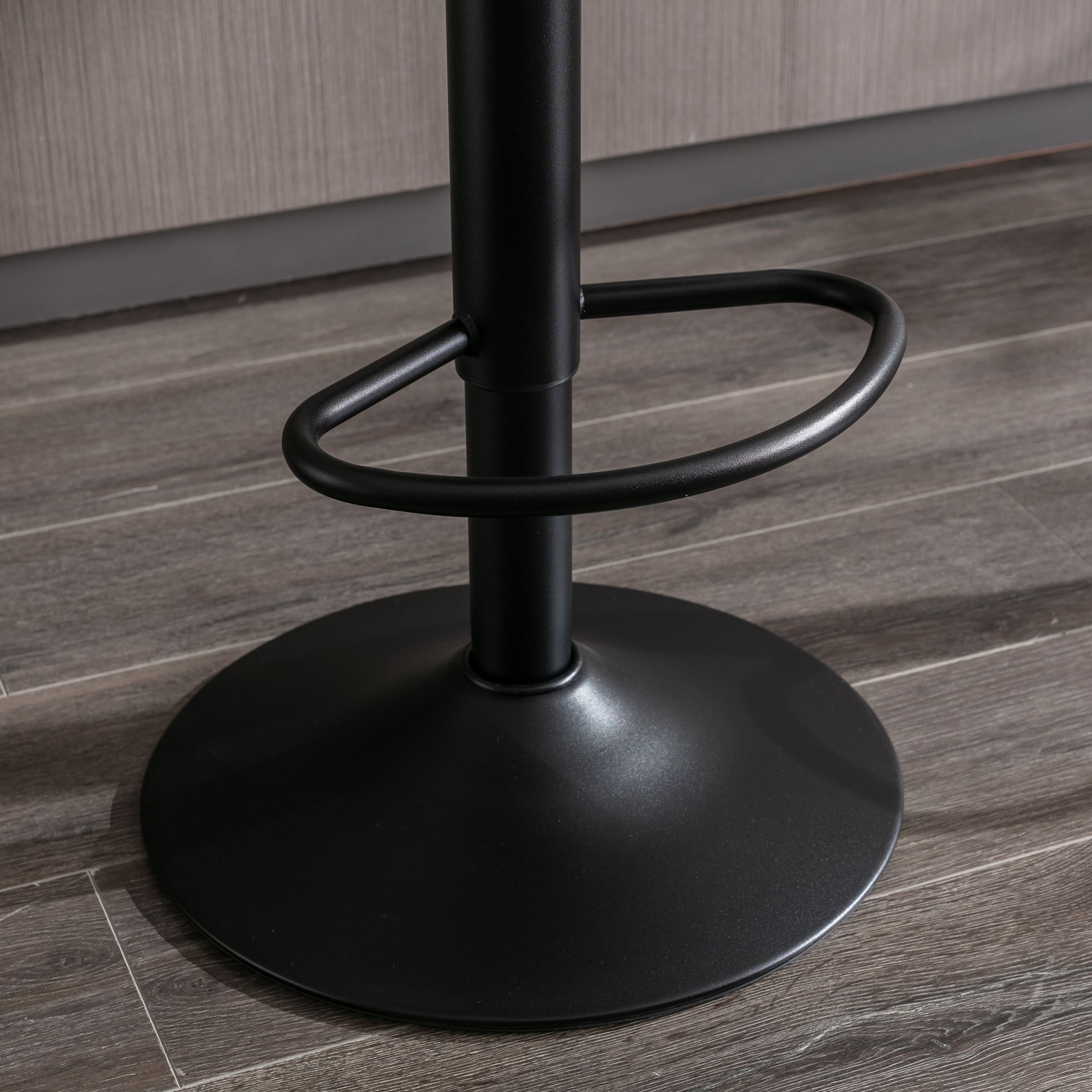 VESCASA Adjustable Swivel Backless Bar Stool 1 PCS - 90117AB