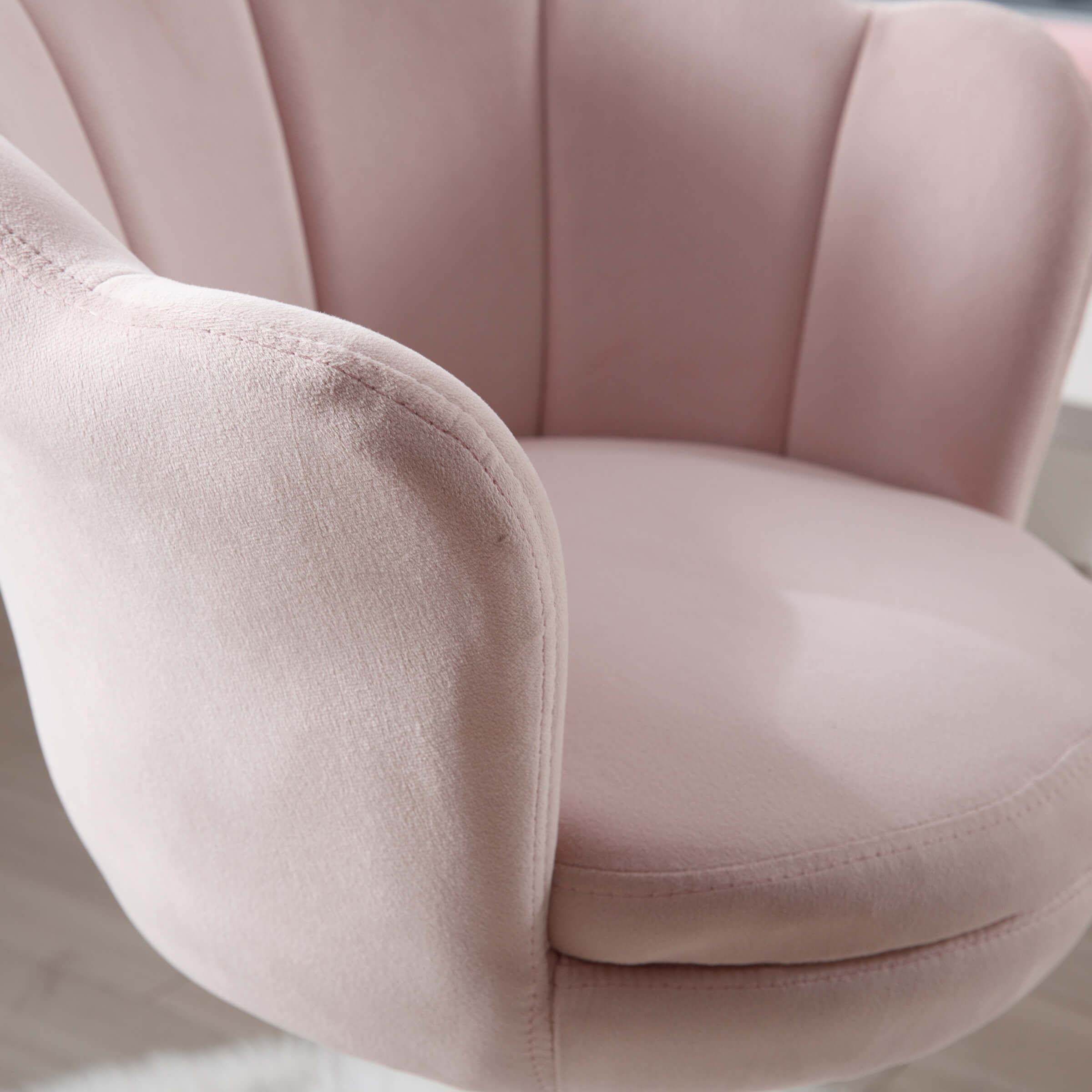 CIMOTA Adjustable Velvet Kids Desk Chair 1 PCS - 1342KC