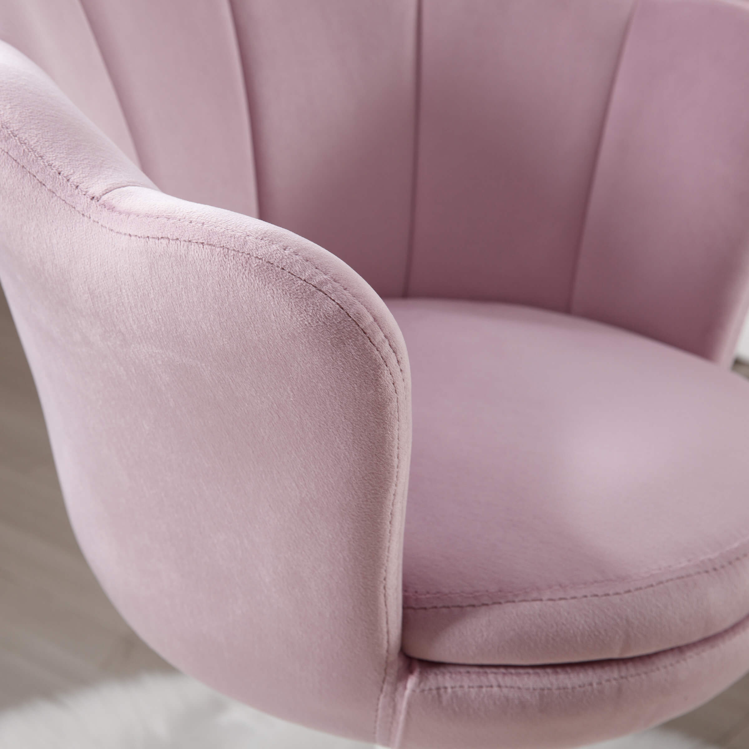 CIMOTA Adjustable Velvet Kids Desk Chair 1 PCS - 1342KC