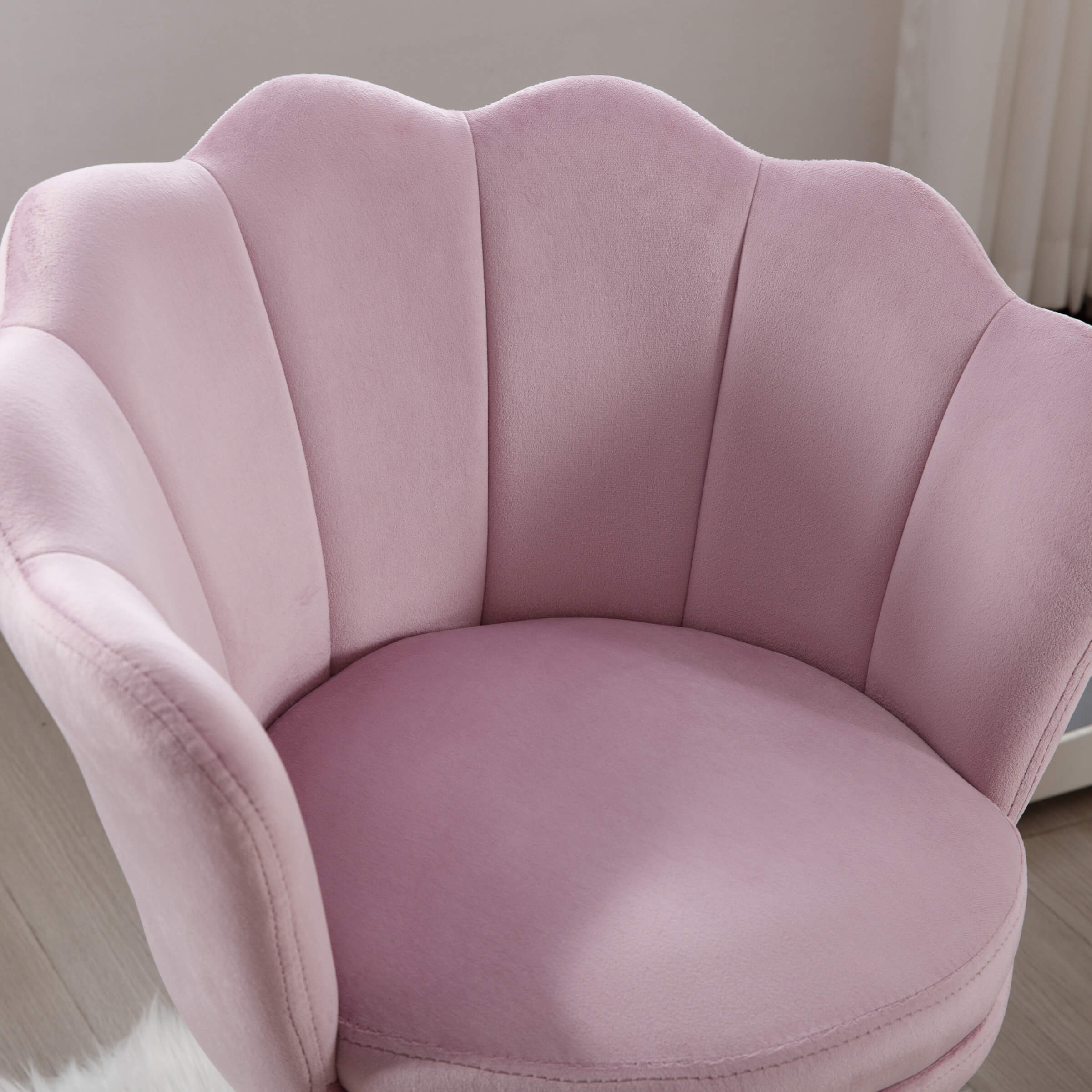 CIMOTA Adjustable Velvet Kids Desk Chair 1 PCS - 1342KC