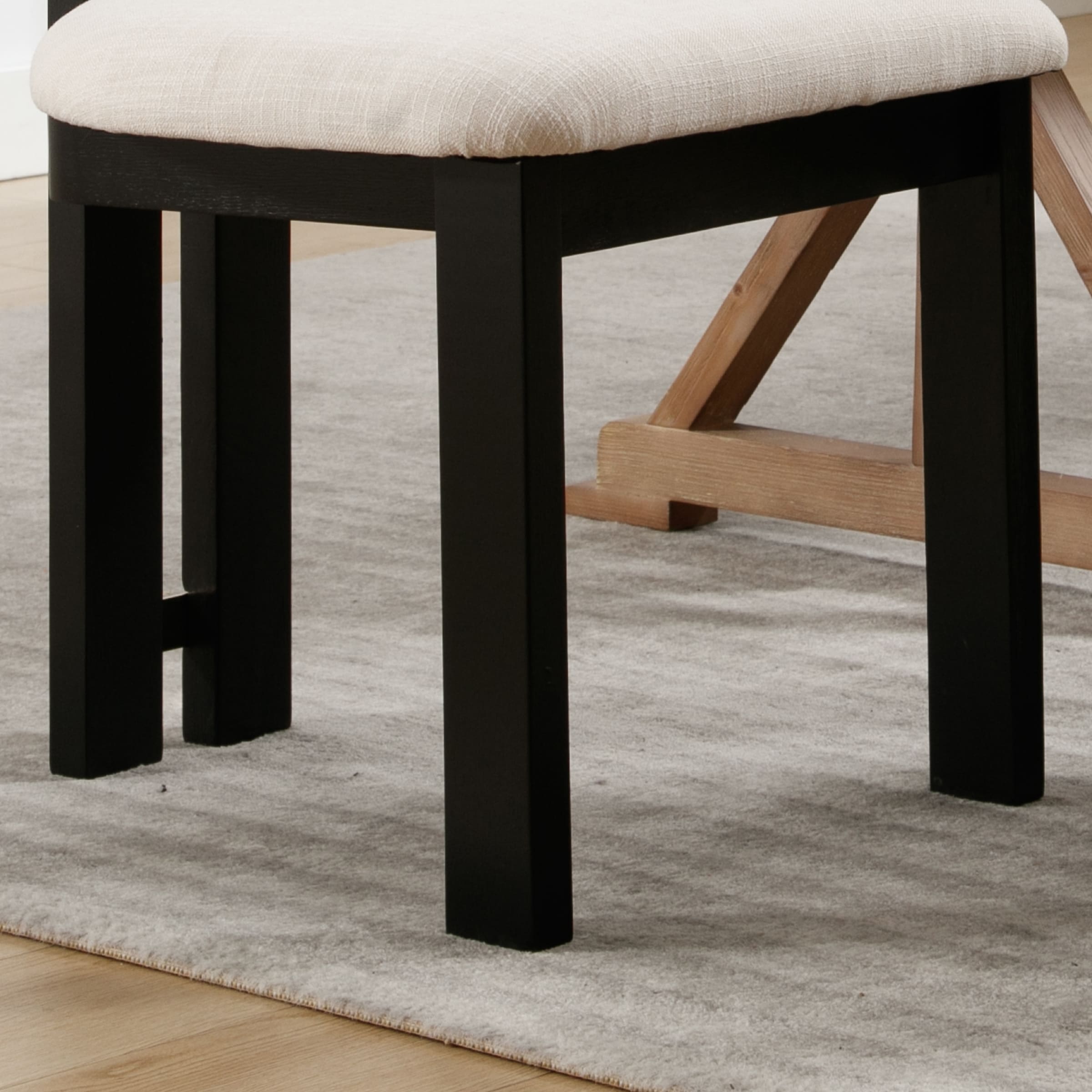 CIMOTA Curve Open Back Dining Chairs Set of 2 - 1936DC