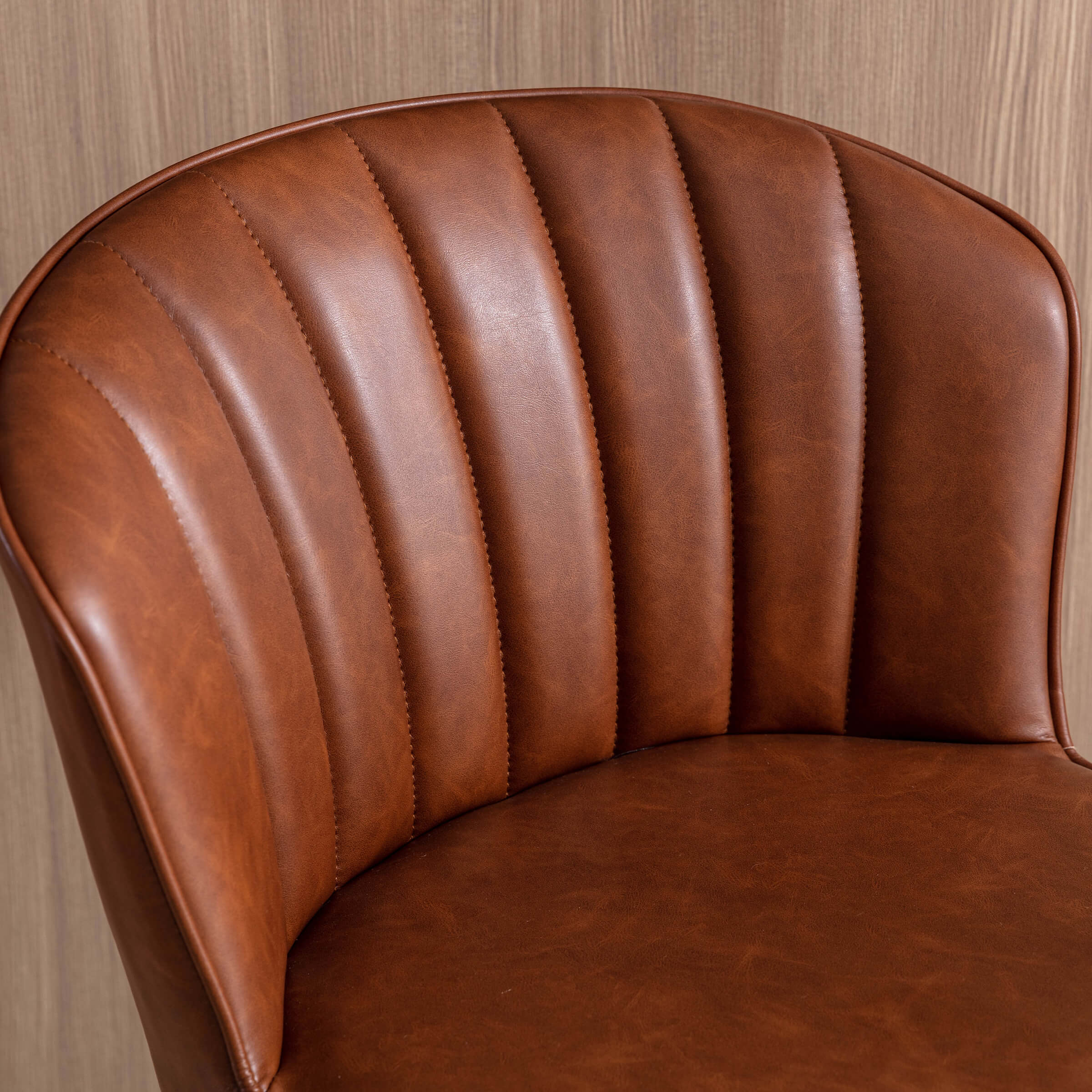 ROCITY Curved Back Counter Stools Set of 2 - 8684CS