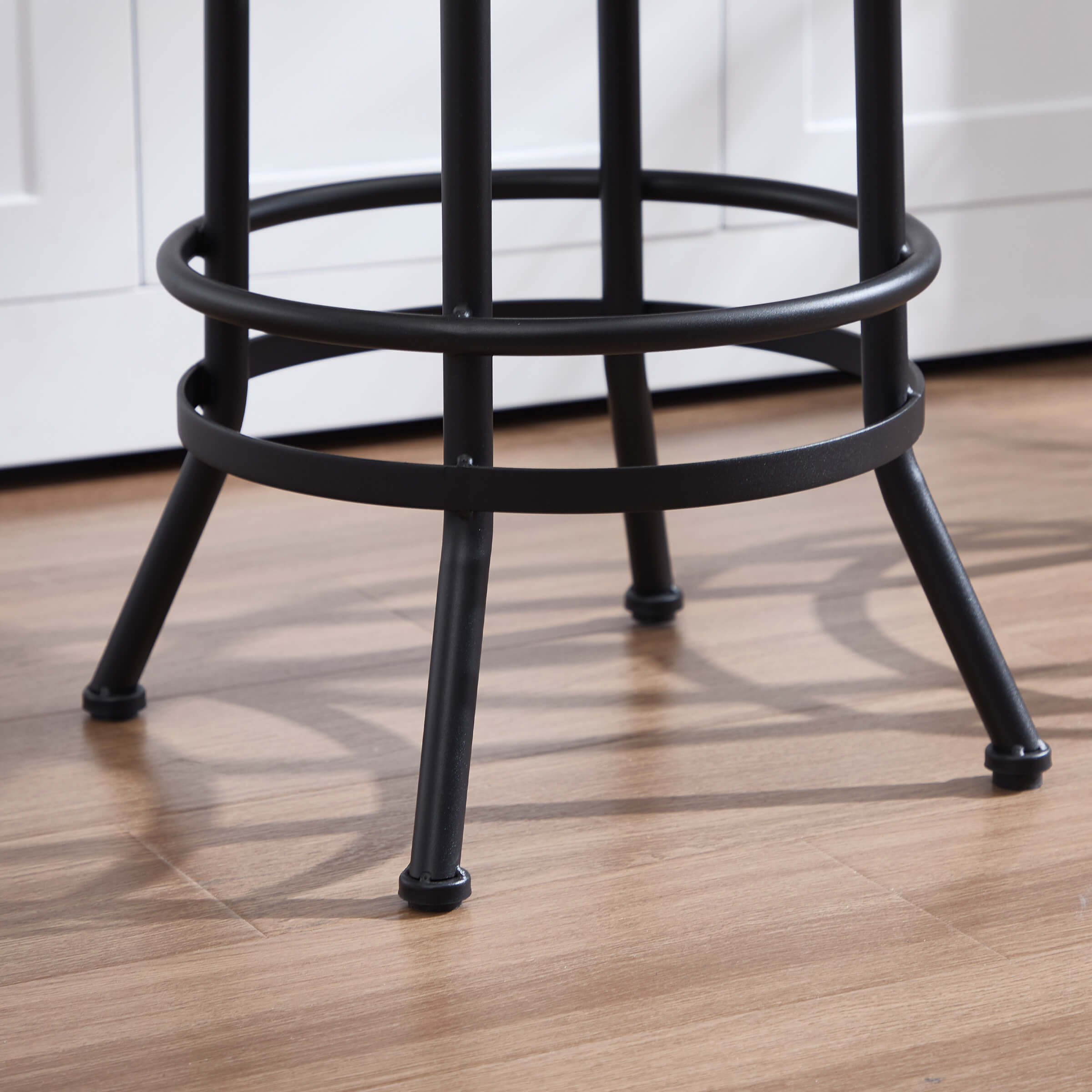 CIMOTA Industrial 26"-32" H Adjustable Backless Bar Stools Set of 2 - XX551AB