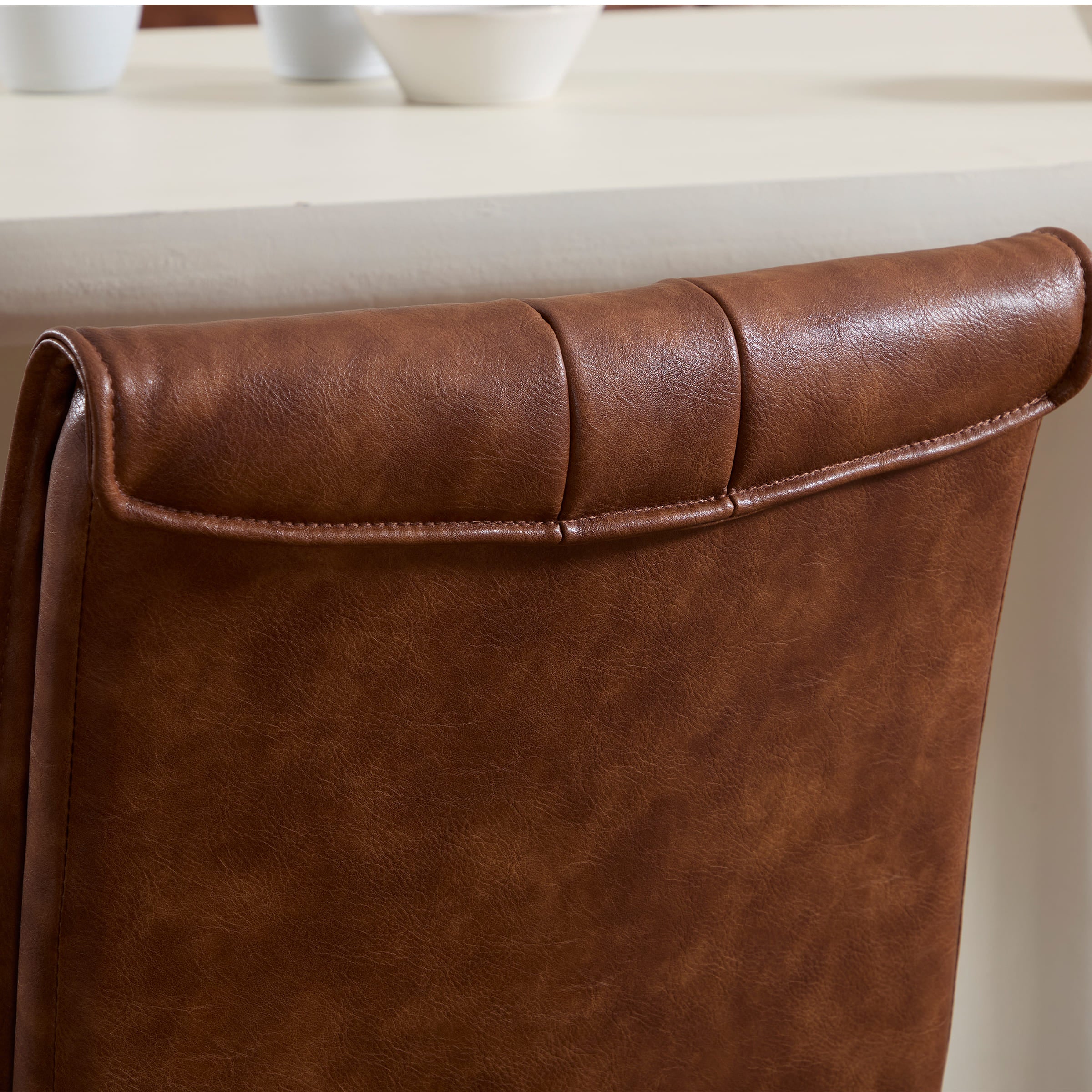 CIMOTA Leather Dining Chairs Set of 2 - 5197DC