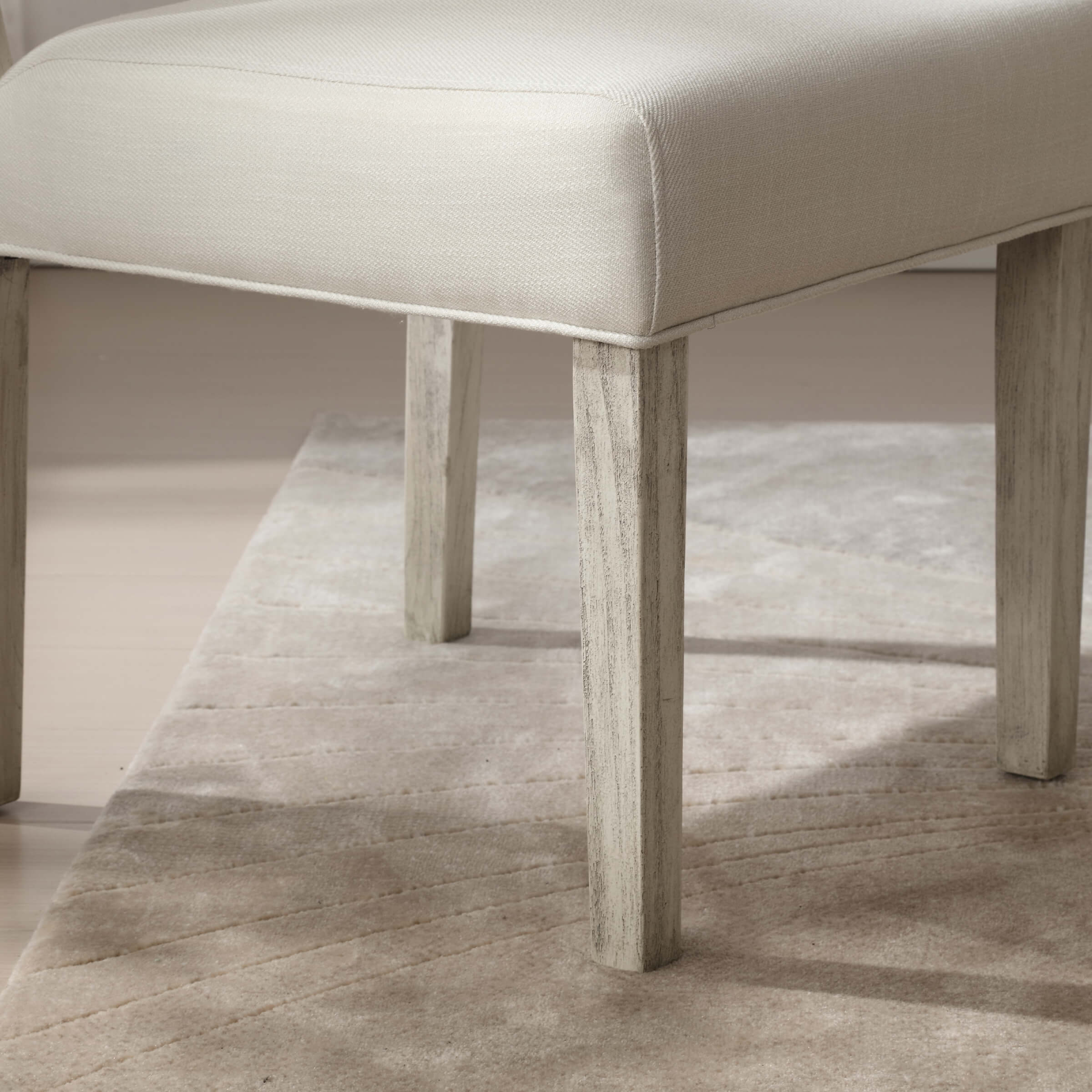 Kmax Low Woven Rope Back Dining Chairs Set of 2 - 2227DC