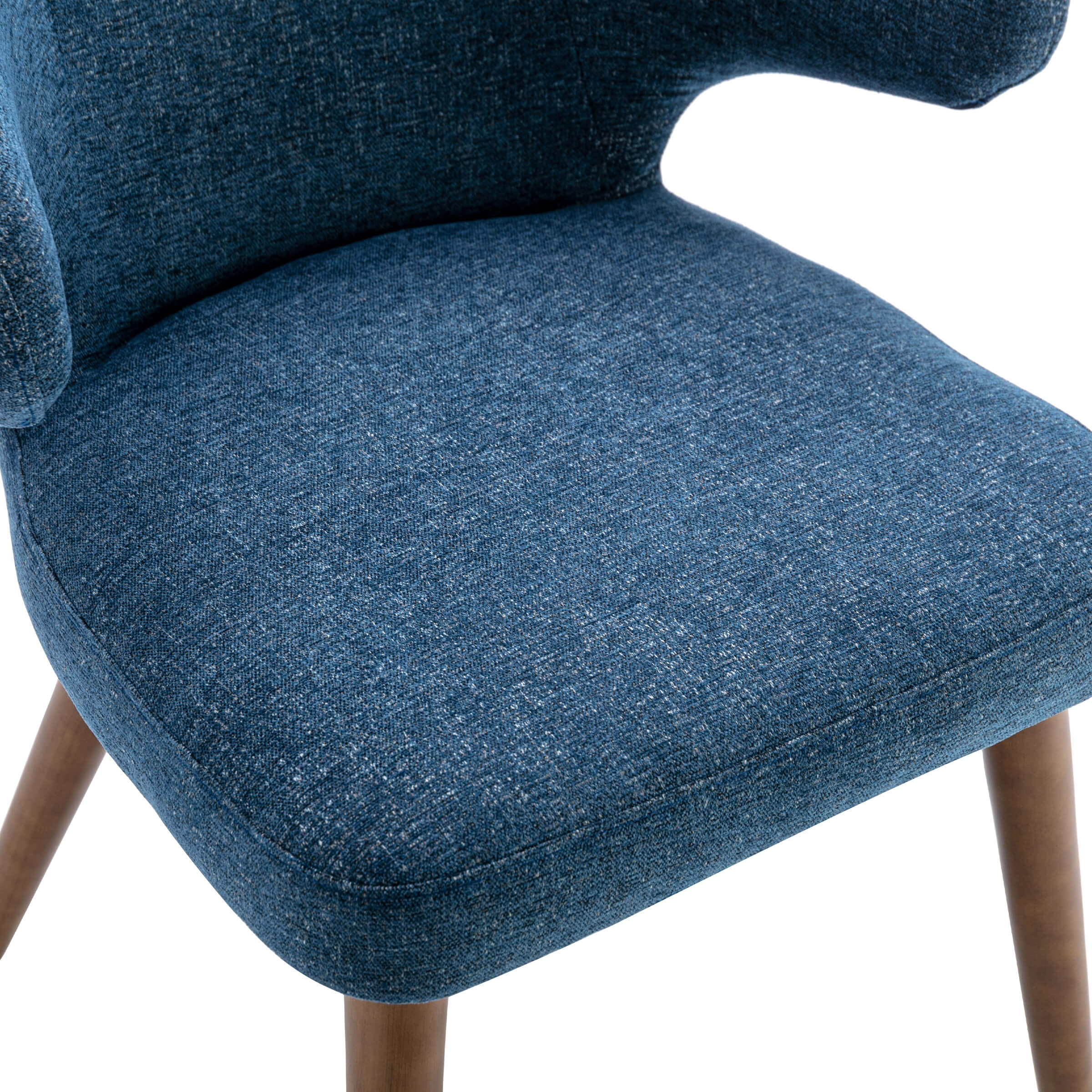 VESCASA Modern Curved Armless Chairs Set of 2 - 8279DC