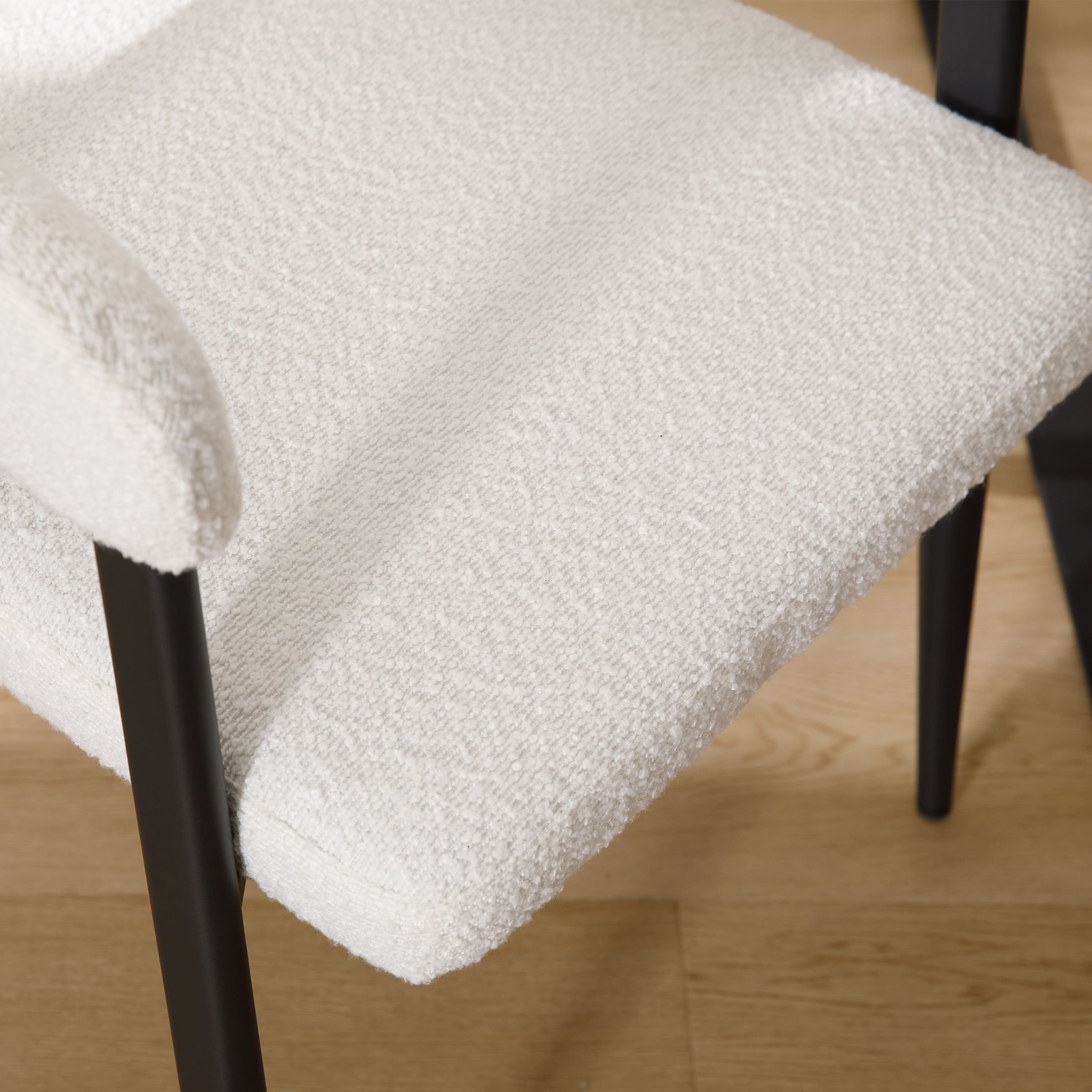Modern Open Back Dining Chairs Set of 2 - 91530DC