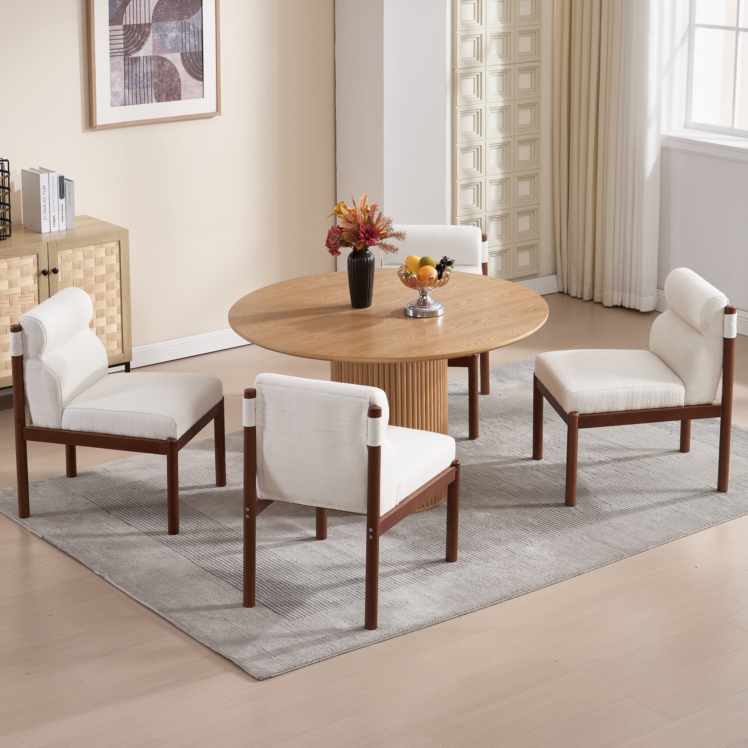 CIMOTA Modern Upholstered Dining Chairs Set of 2 - 3221DC