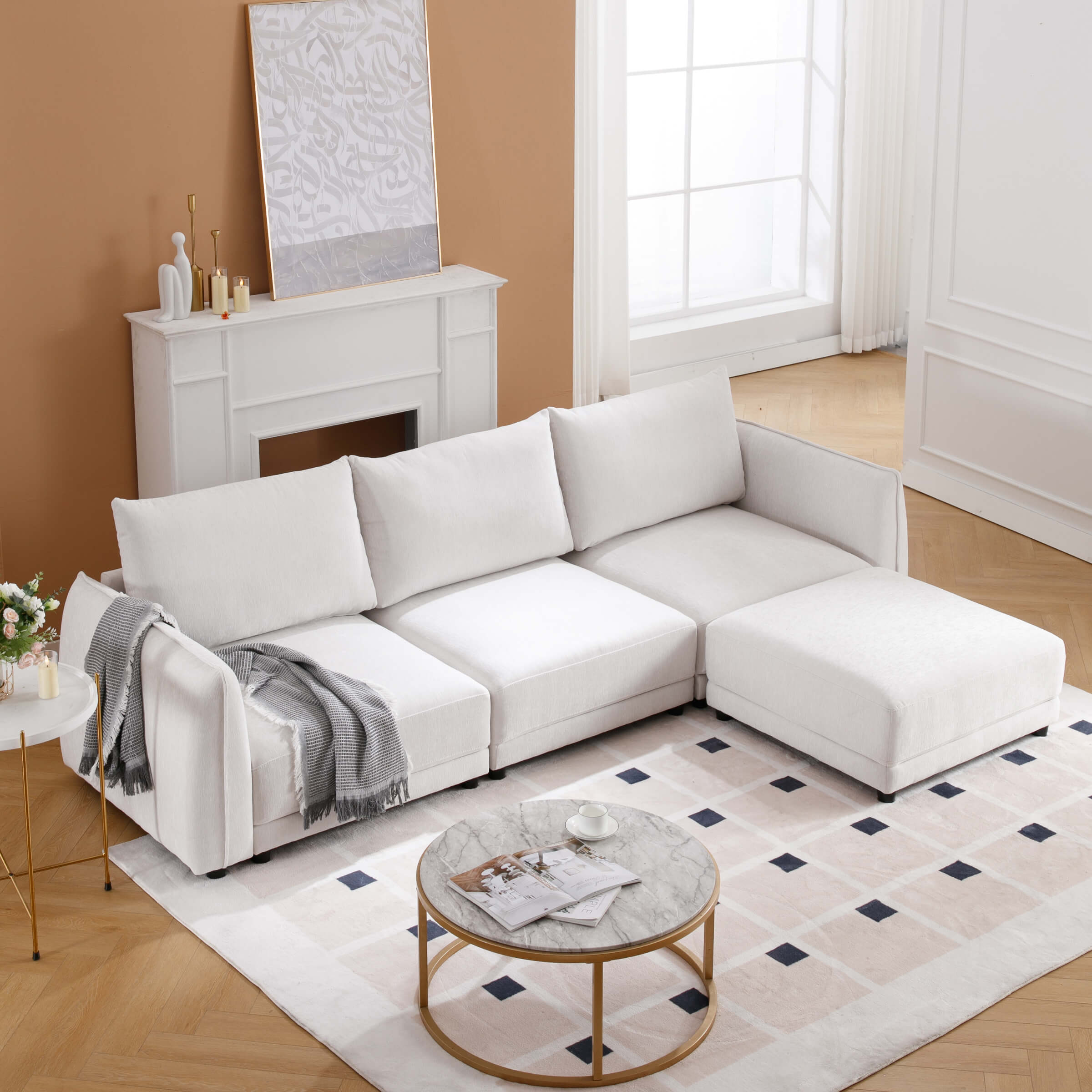 EALSON Oversized Cloud Modular Sectional Sofa - 1020SF