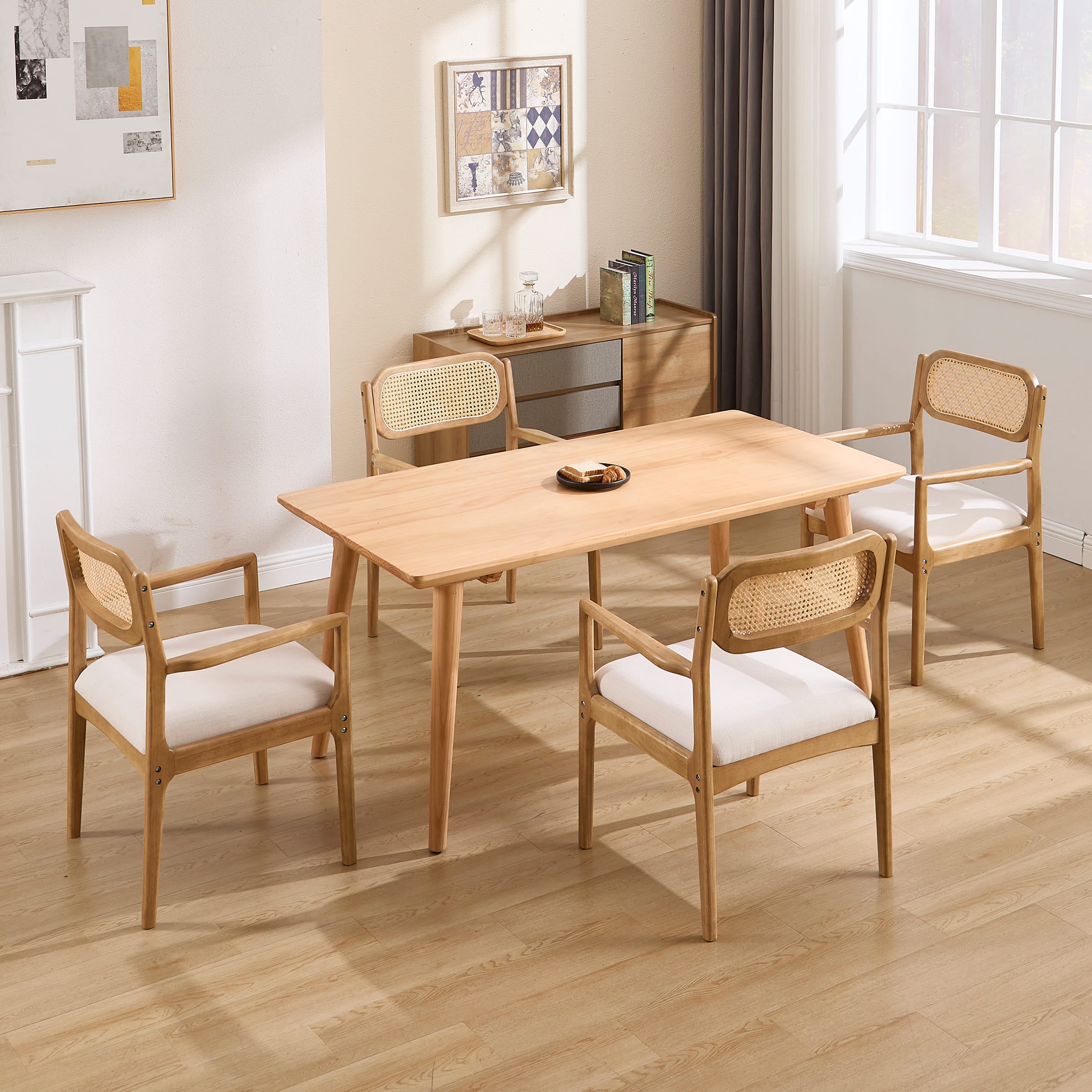 CIMOTA Rattan Dining Chairs Set of 2 - 1987DC