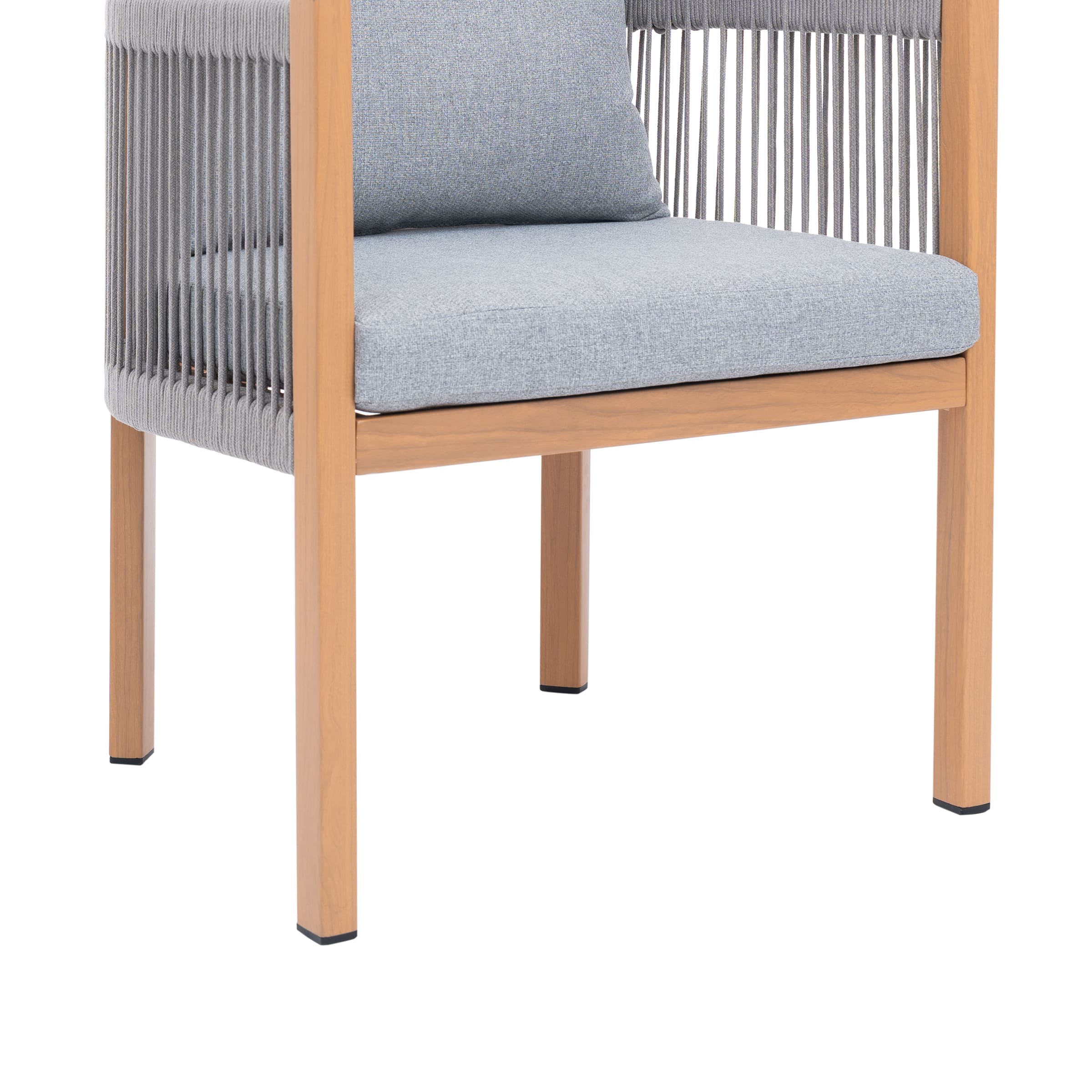 Outdoor Rope Patio Chairs Set of 2 - 25004DC