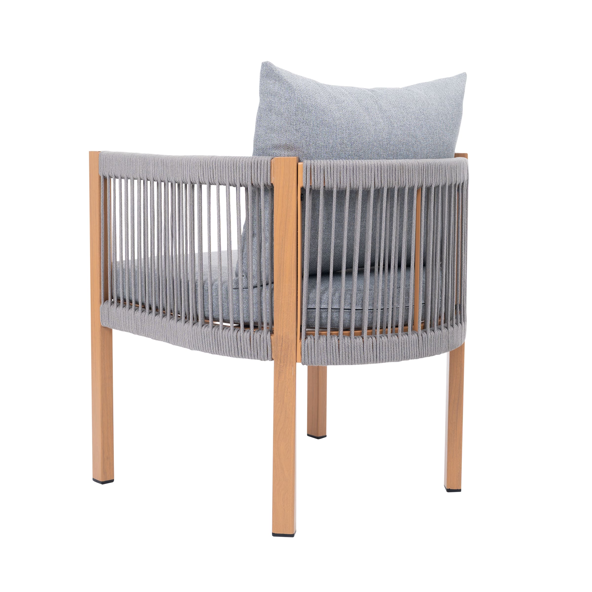 Outdoor Rope Patio Chairs Set of 2 - 25004DC