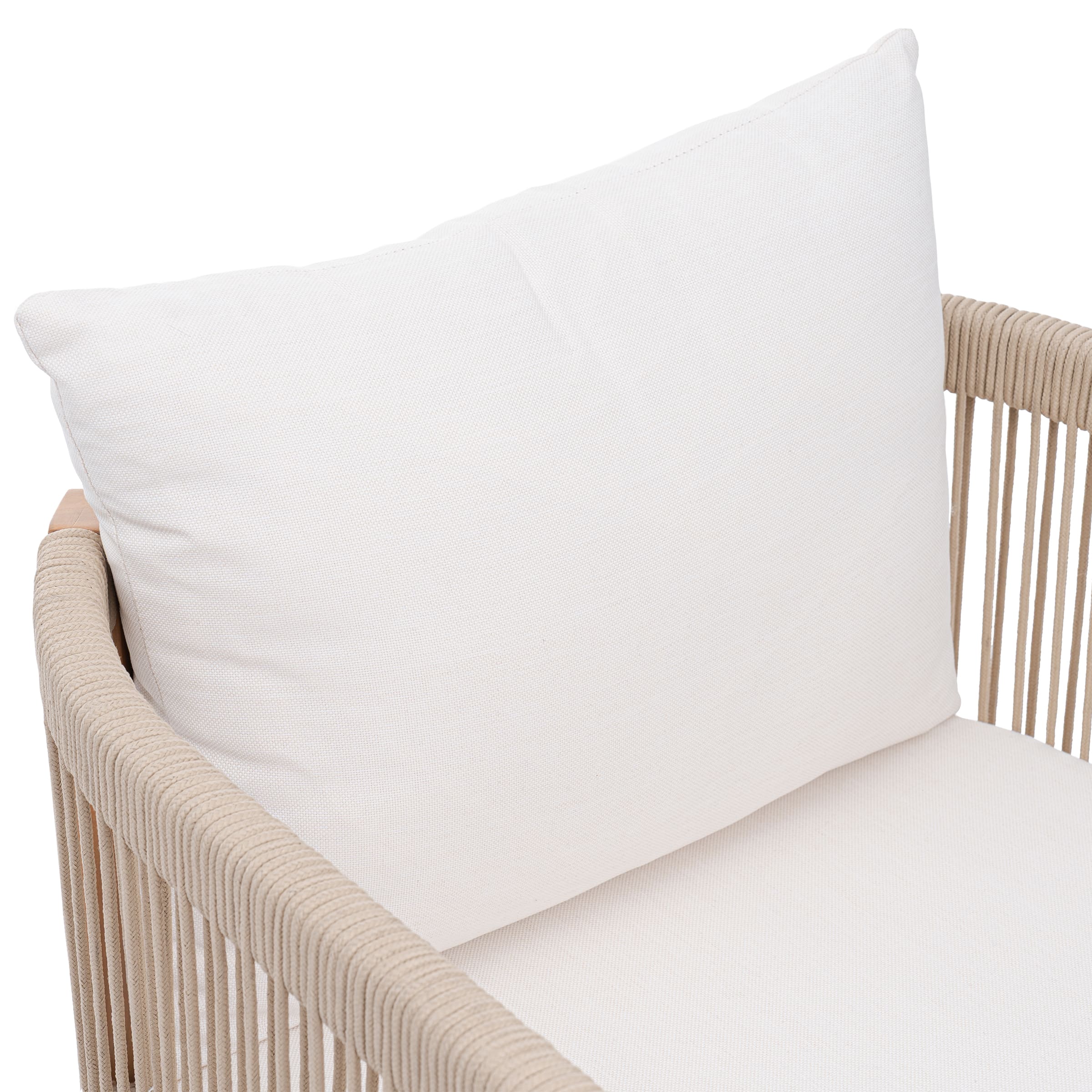 Outdoor Rope Patio Chairs Set of 2 - 25004DC