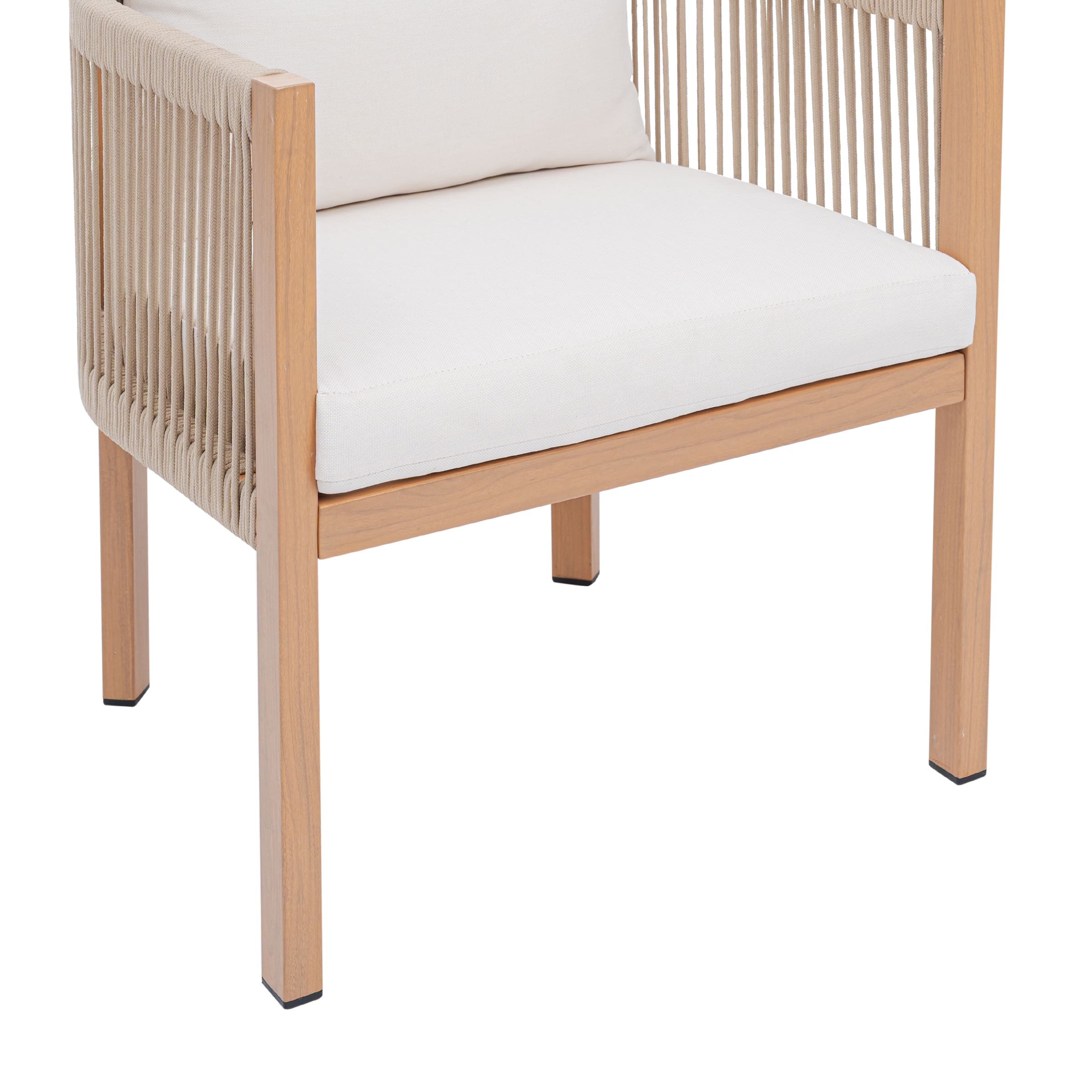 Outdoor Rope Patio Chairs Set of 2 - 25004DC