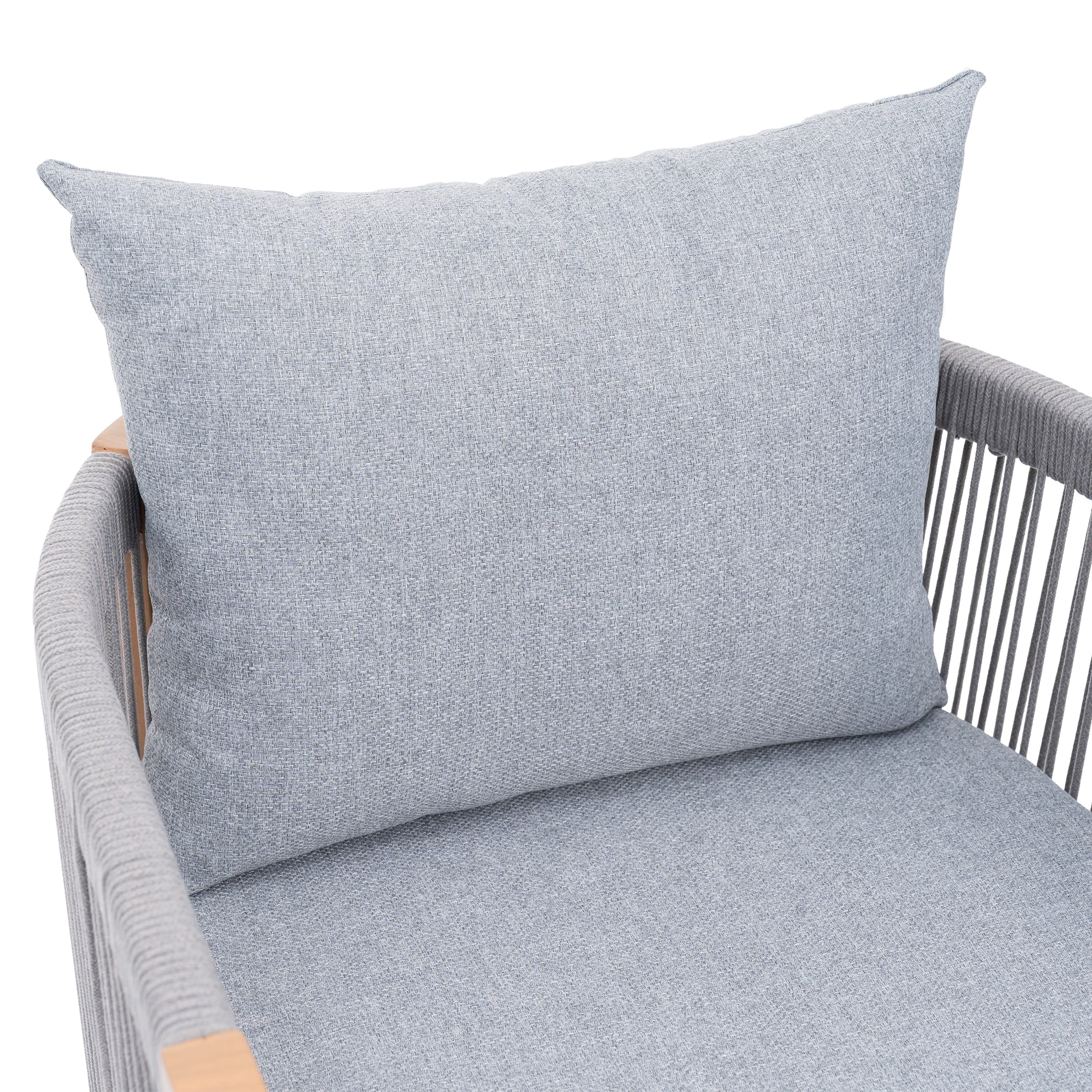 Outdoor Rope Patio Chairs Set of 2 - 25004DC