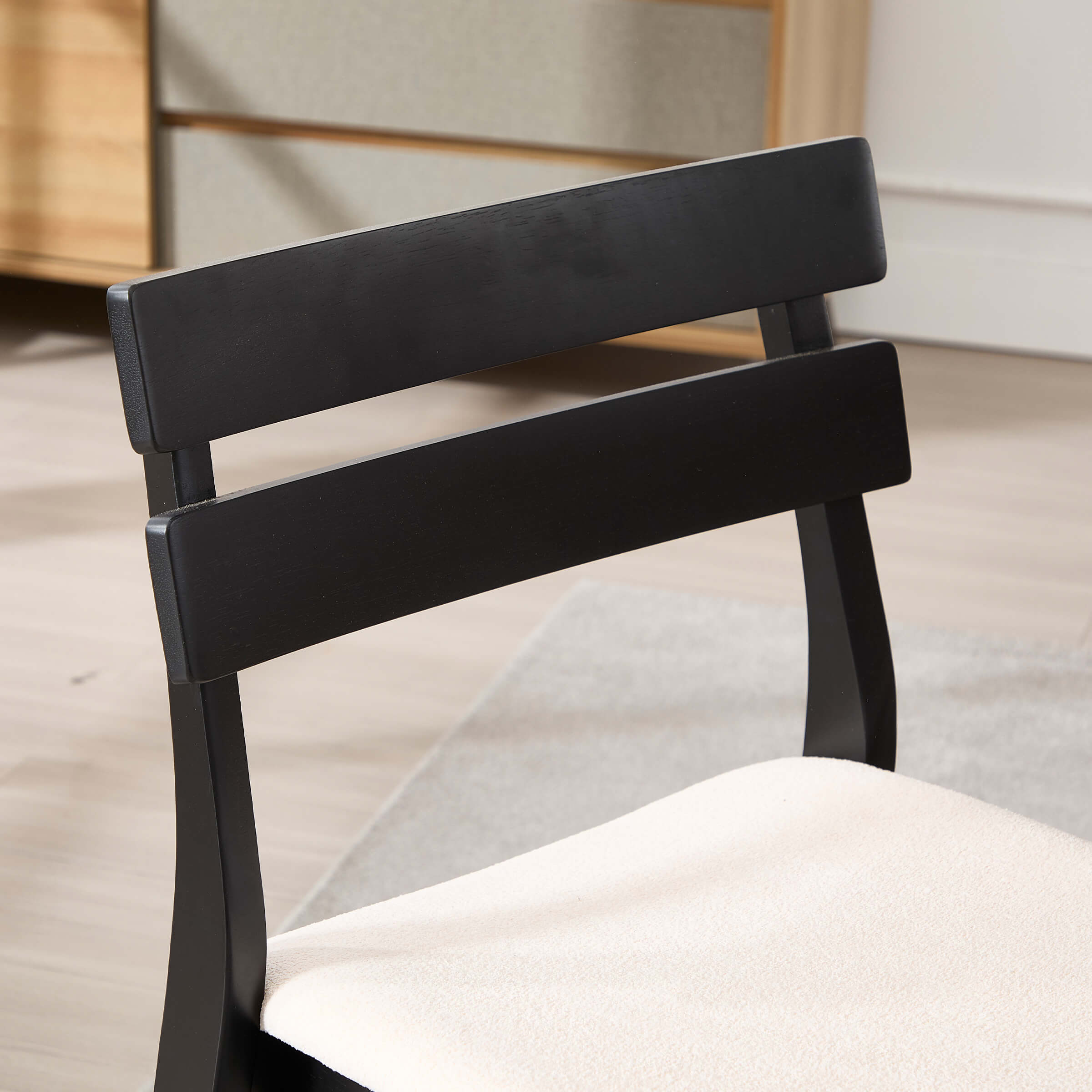 VESCASA Wood Dining Chairs Set of 2 - 2096DC