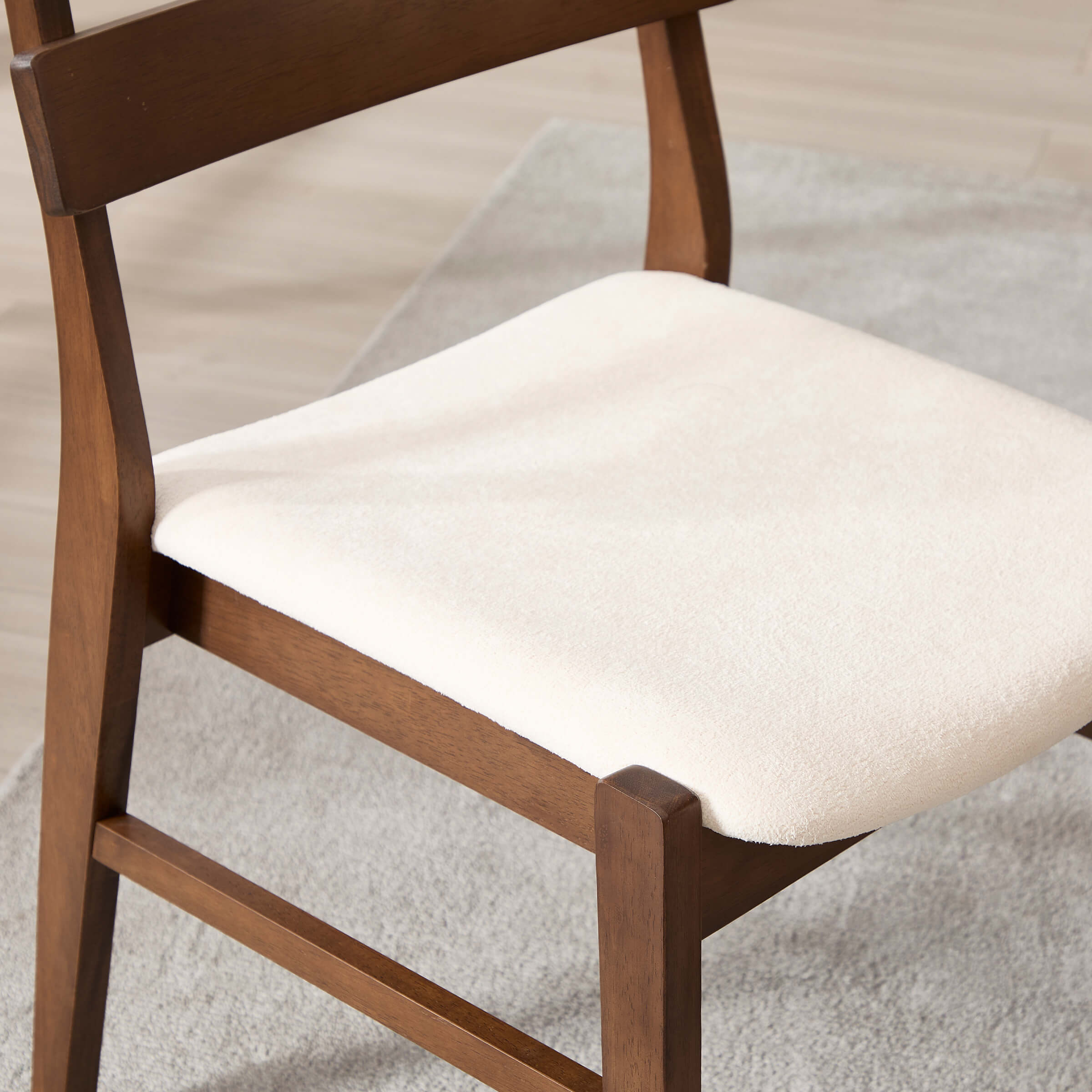 VESCASA Wood Dining Chairs Set of 2 - 2096DC