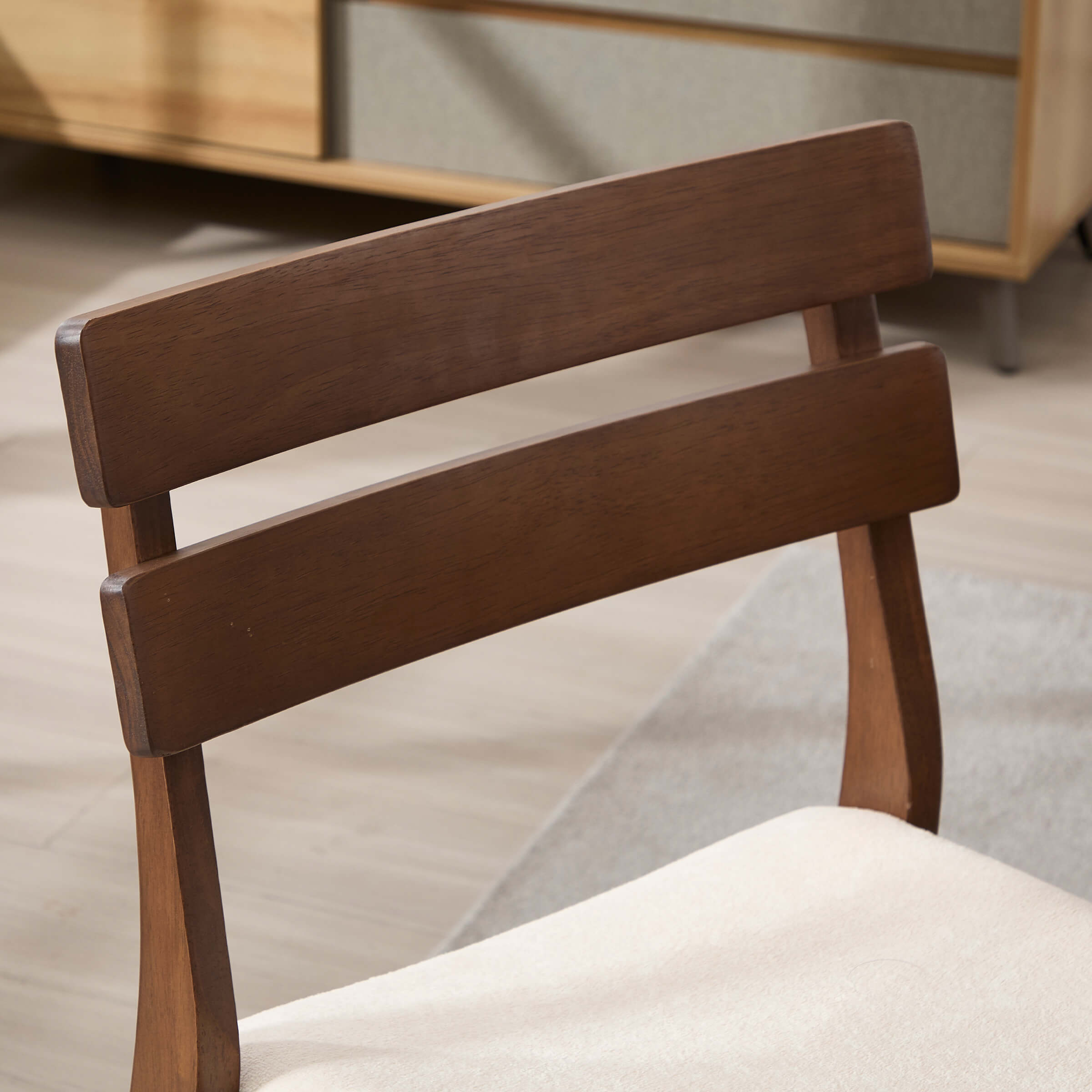 VESCASA Wood Dining Chairs Set of 2 - 2096DC