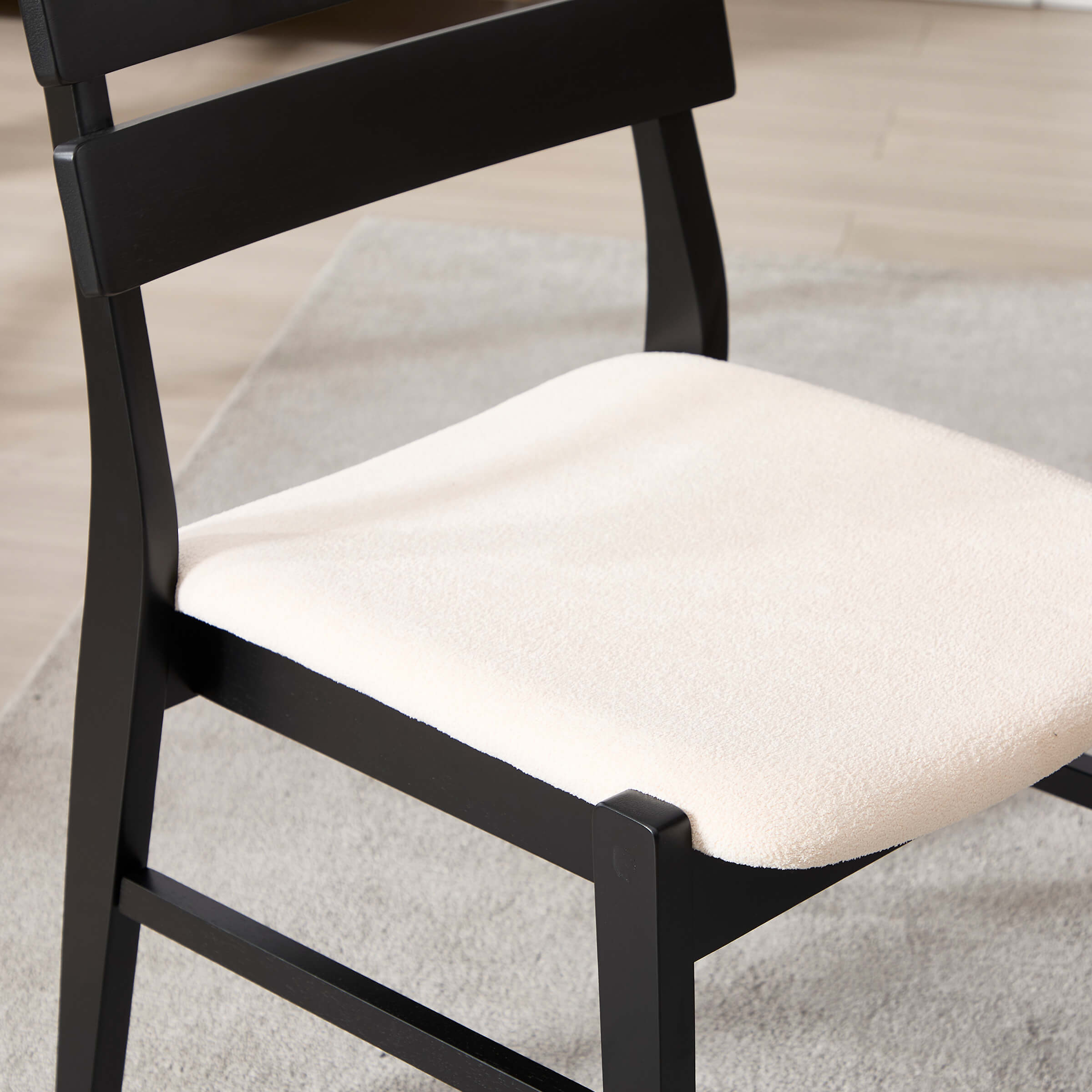 VESCASA Wood Dining Chairs Set of 2 - 2096DC