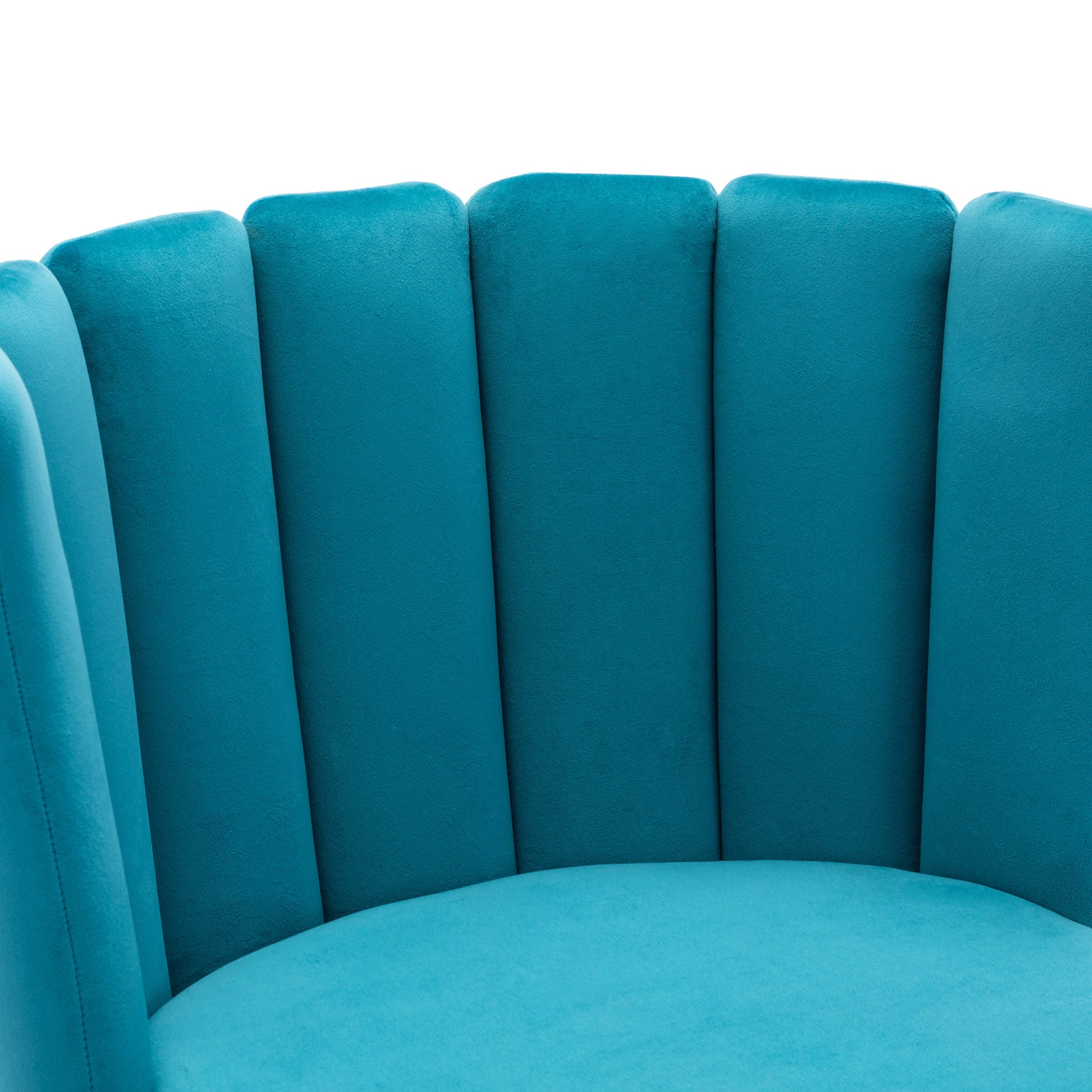 CHICAURA Modern Metal Legs Dining Chairs Set of 2 - 9029DC