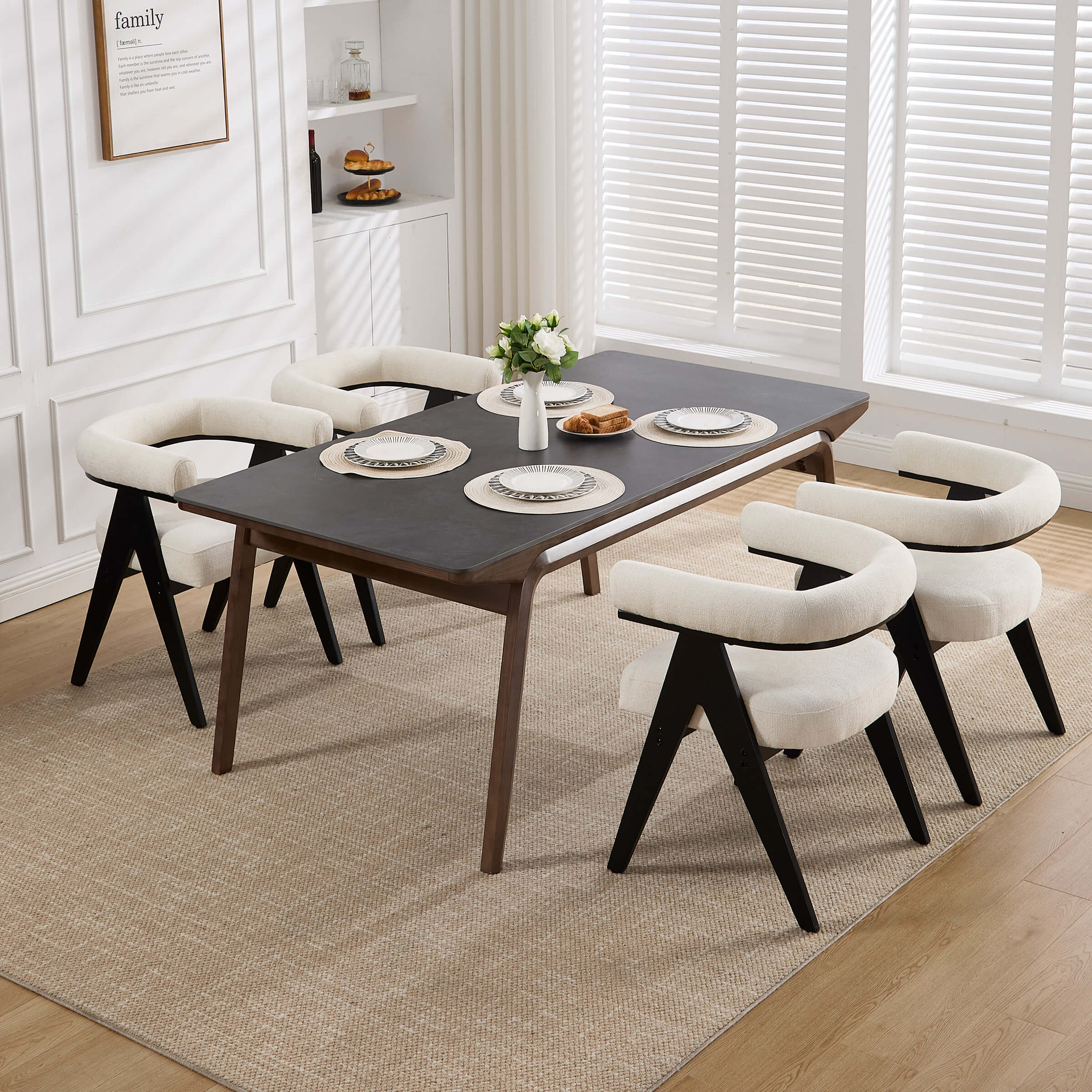 Barrel Dining Chairs Set of 2 - 6324DC