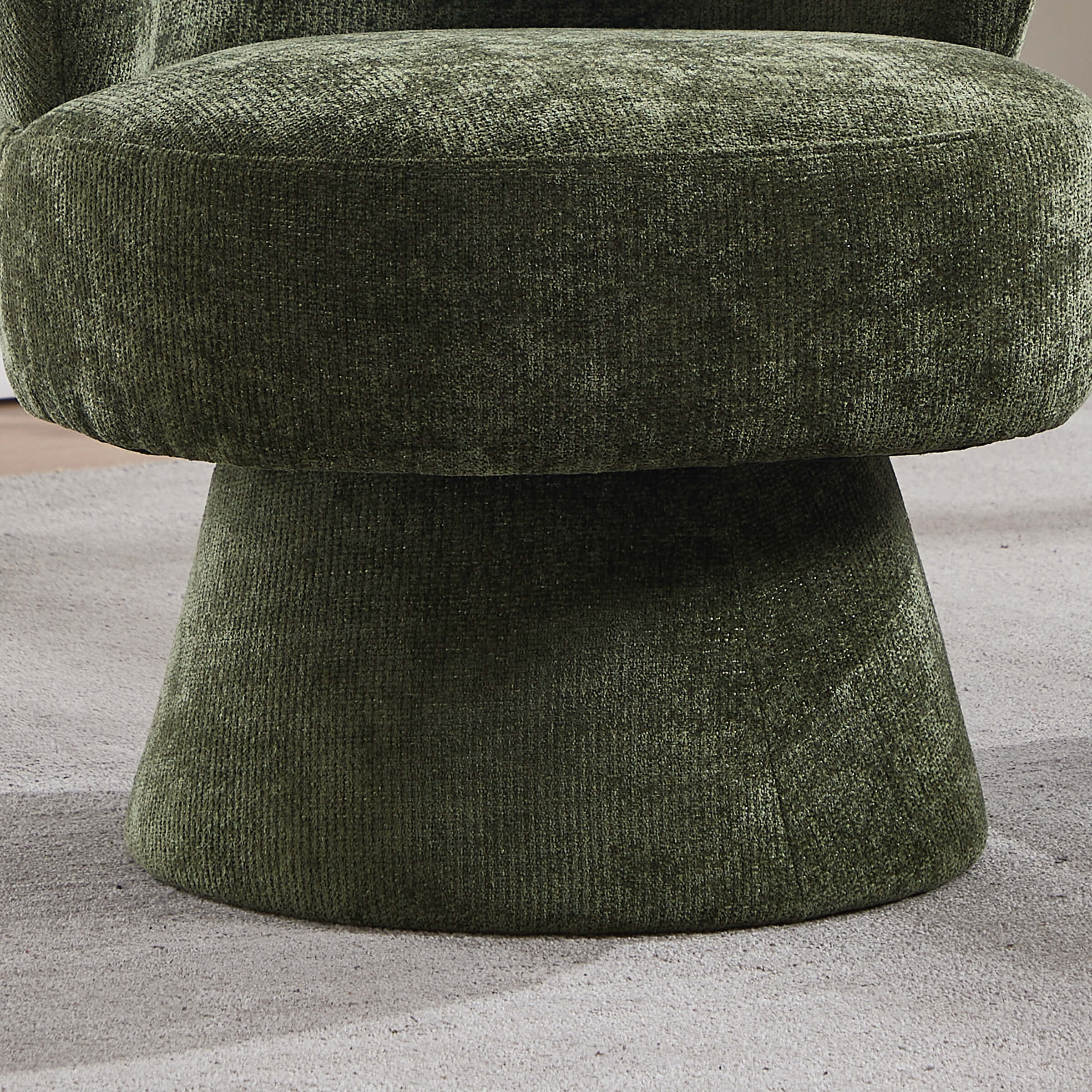 Modern Swivel Accent Chenille Armchair - 9918AC