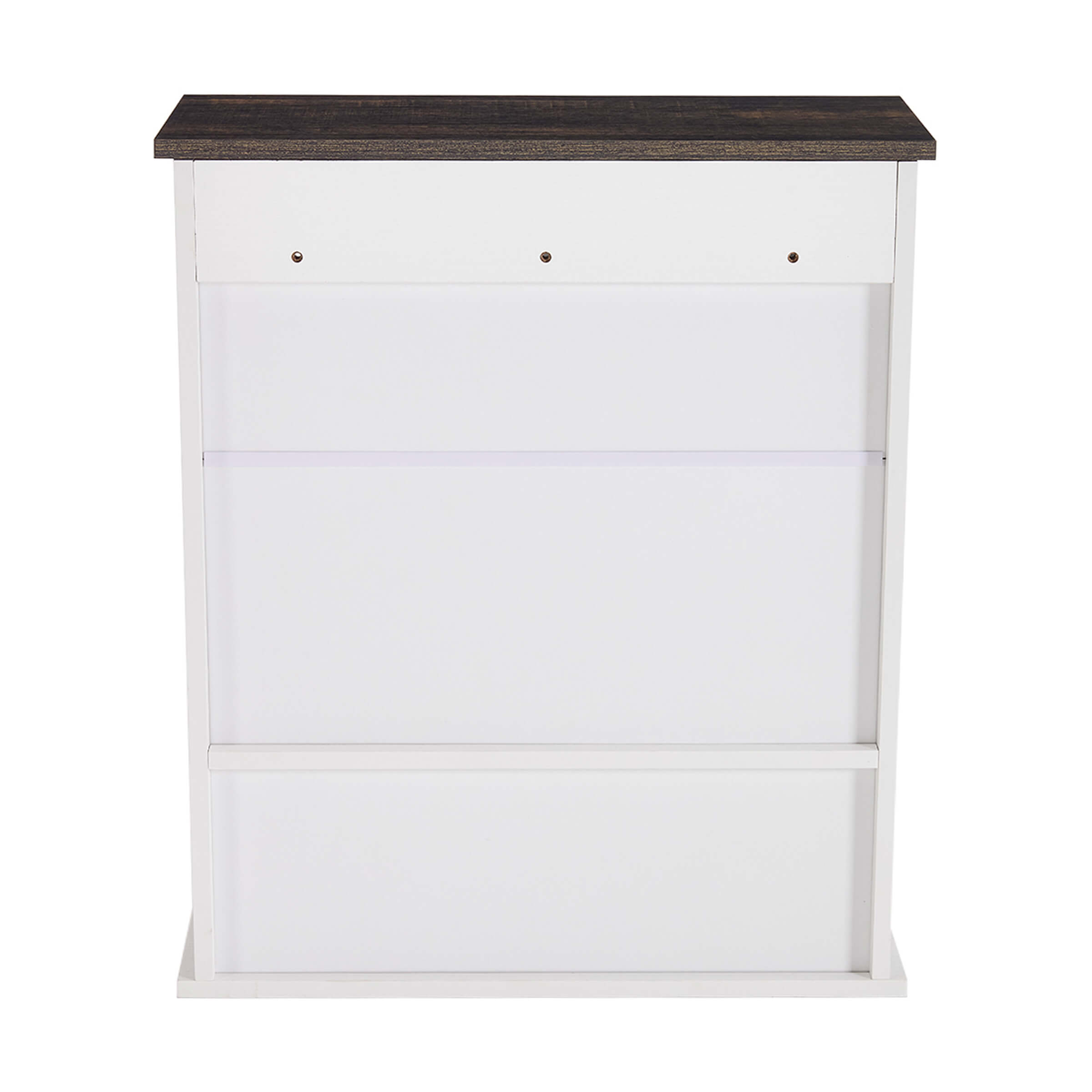 Kmax Rustic Farmhouse Cabinet with Sliding Barn Door - XX156CB