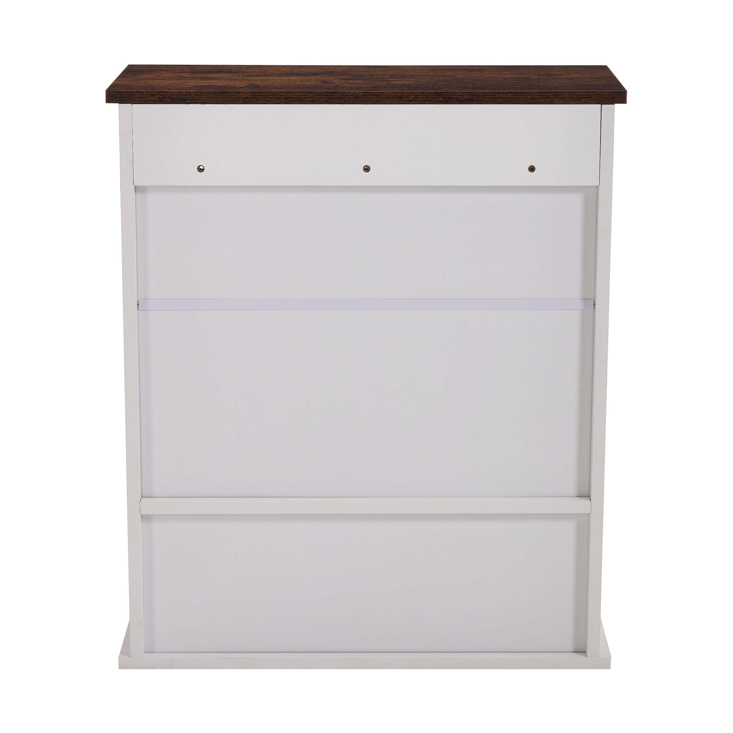 Kmax Rustic Farmhouse Cabinet with Sliding Barn Door - XX156CB