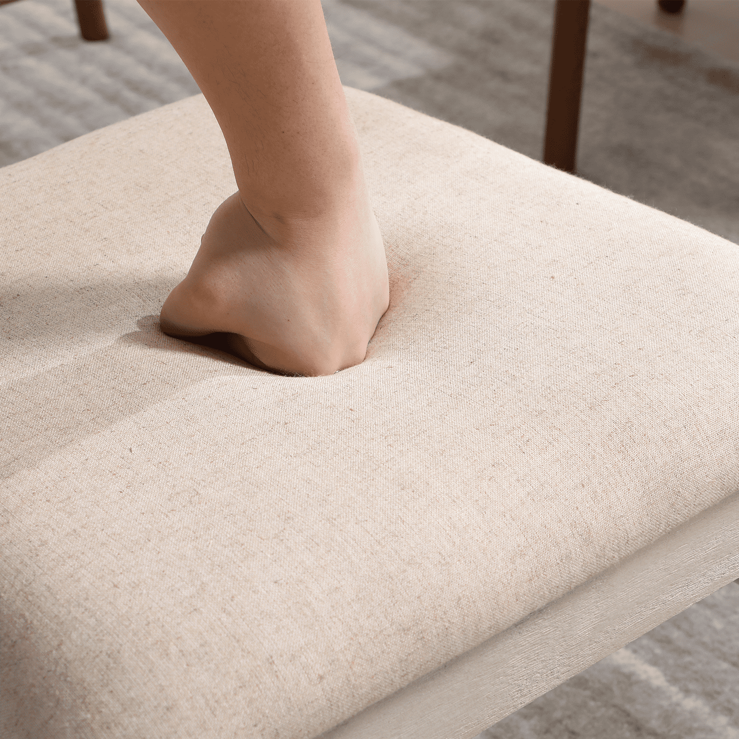 Kmax Semicircular Rattan Backrest Dining Chairs Set of 2 - 2402DC