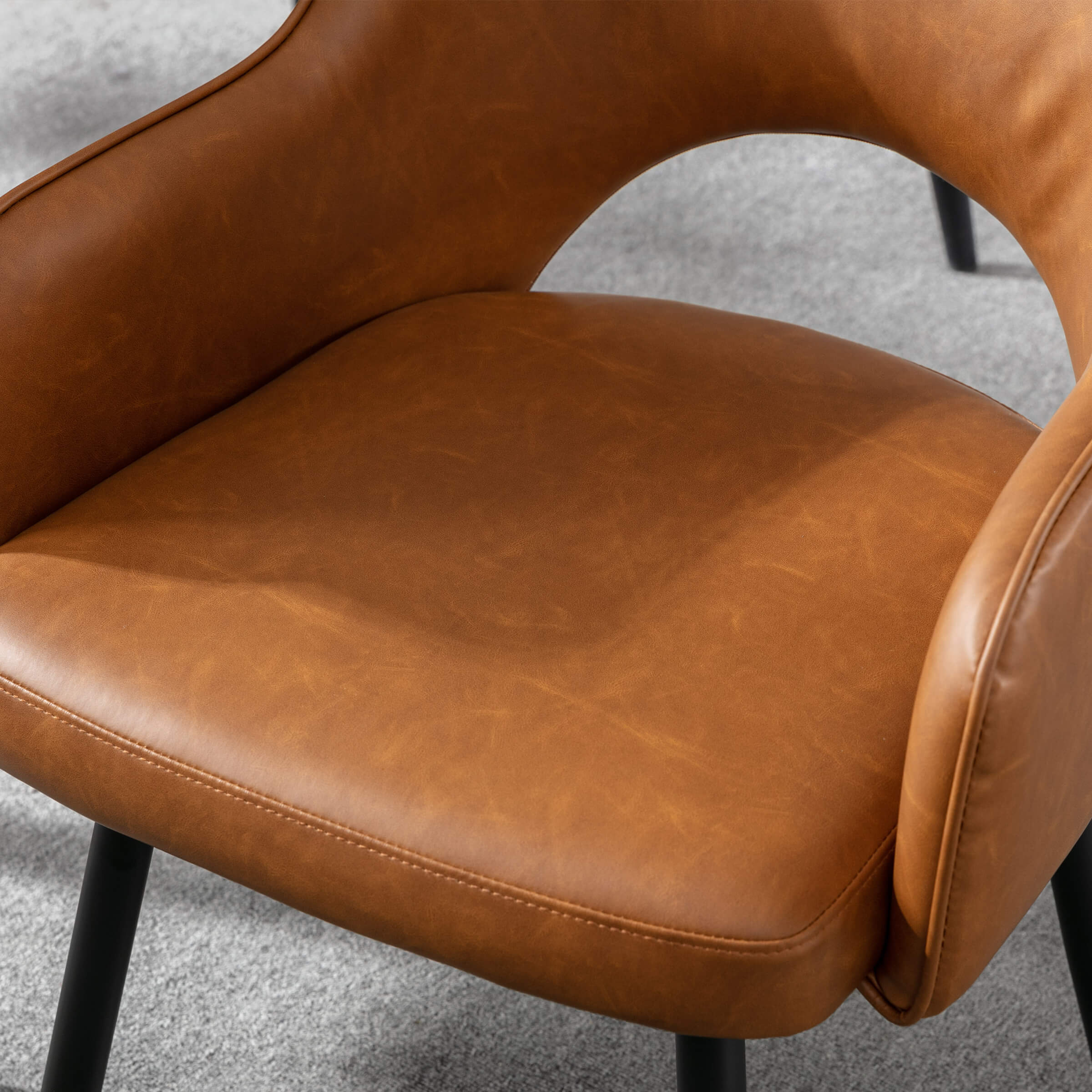 Swivel Kitchen Dining Chairs Set of 2 - 19027DC