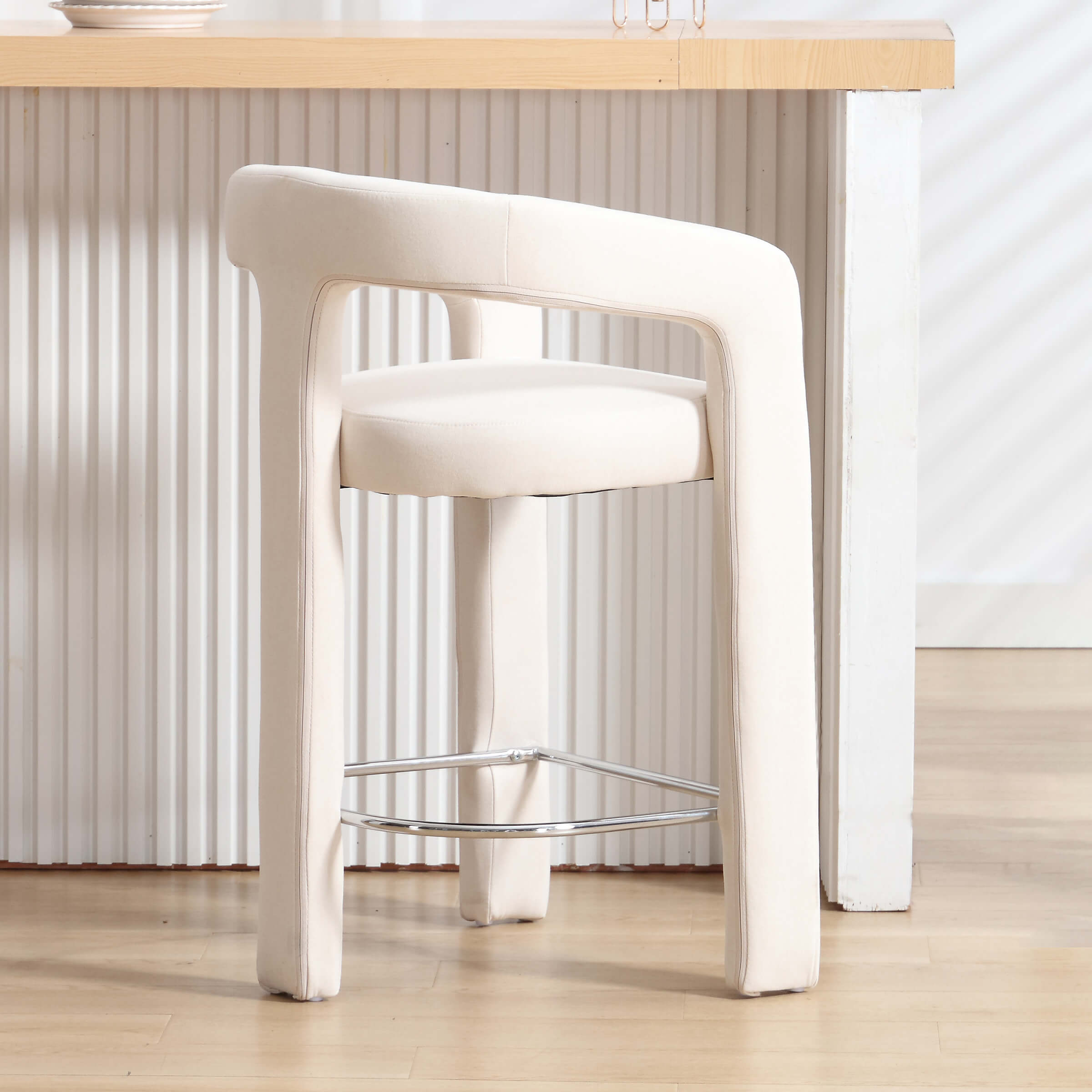 CIMOTA Open Back Counter Stool 1 PCS - 55011CS