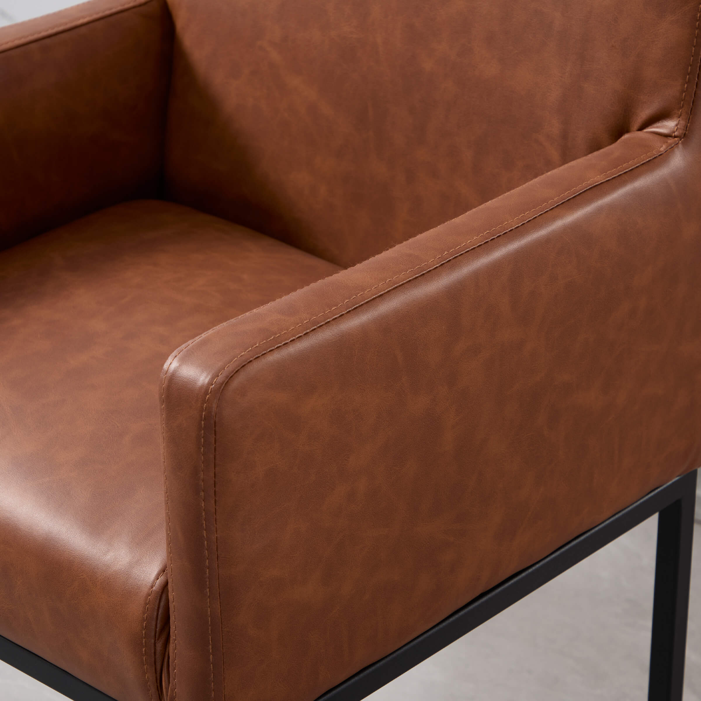 CHICAURA 26"H Bar Stools with Backrest Set of 2 - 5692CS