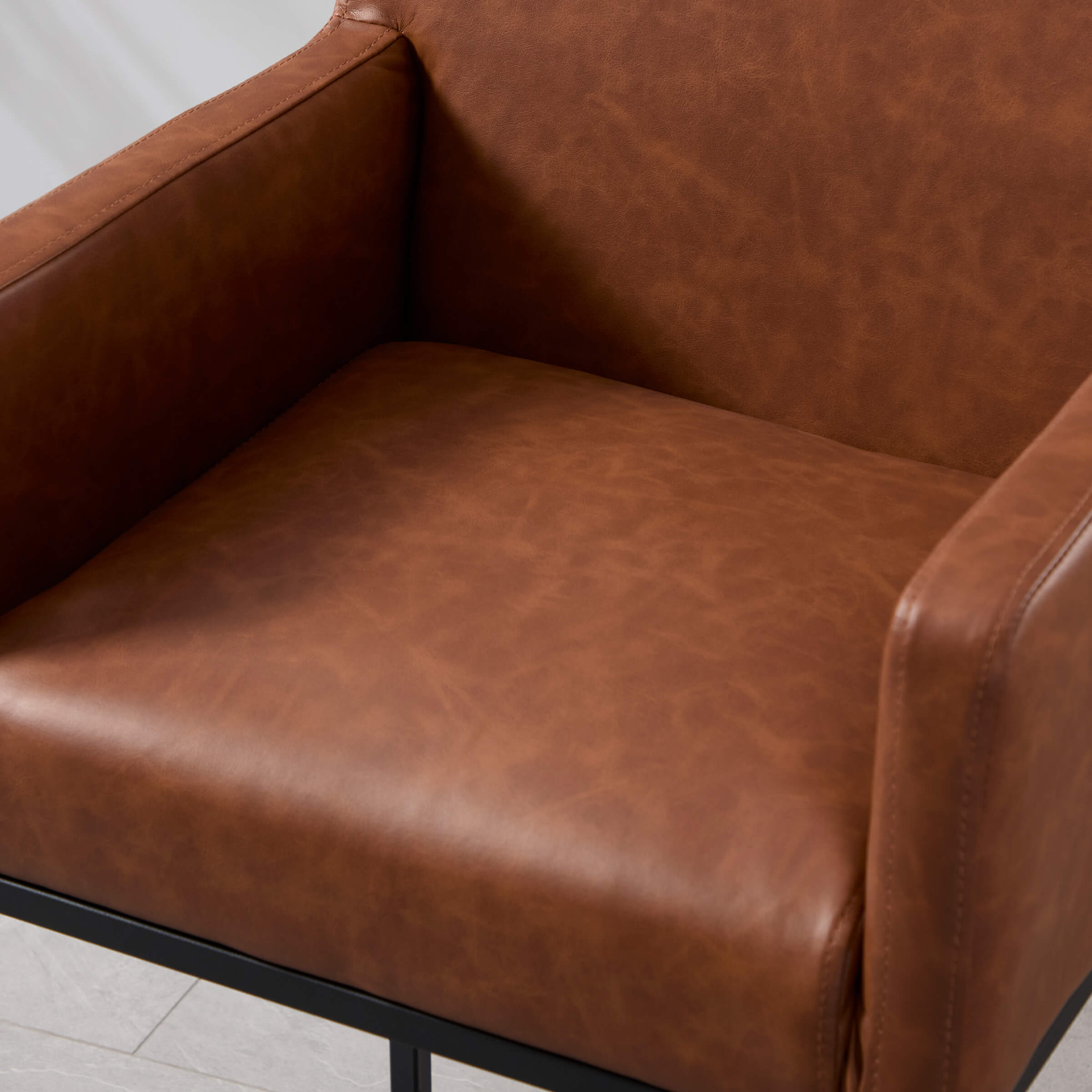 CHICAURA 26"H Bar Stools with Backrest Set of 2 - 5692CS