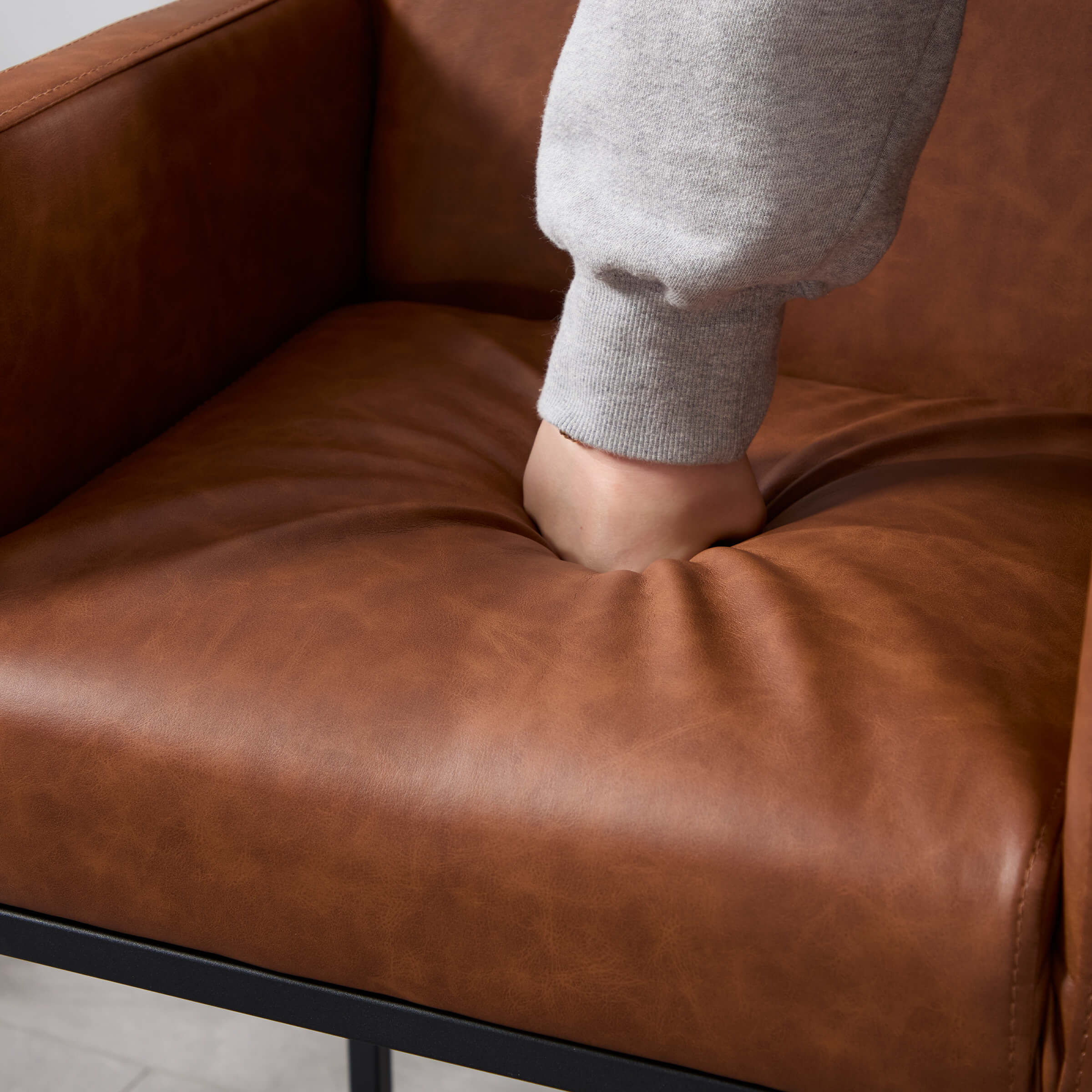 CHICAURA 26"H Bar Stools with Backrest Set of 2 - 5692CS