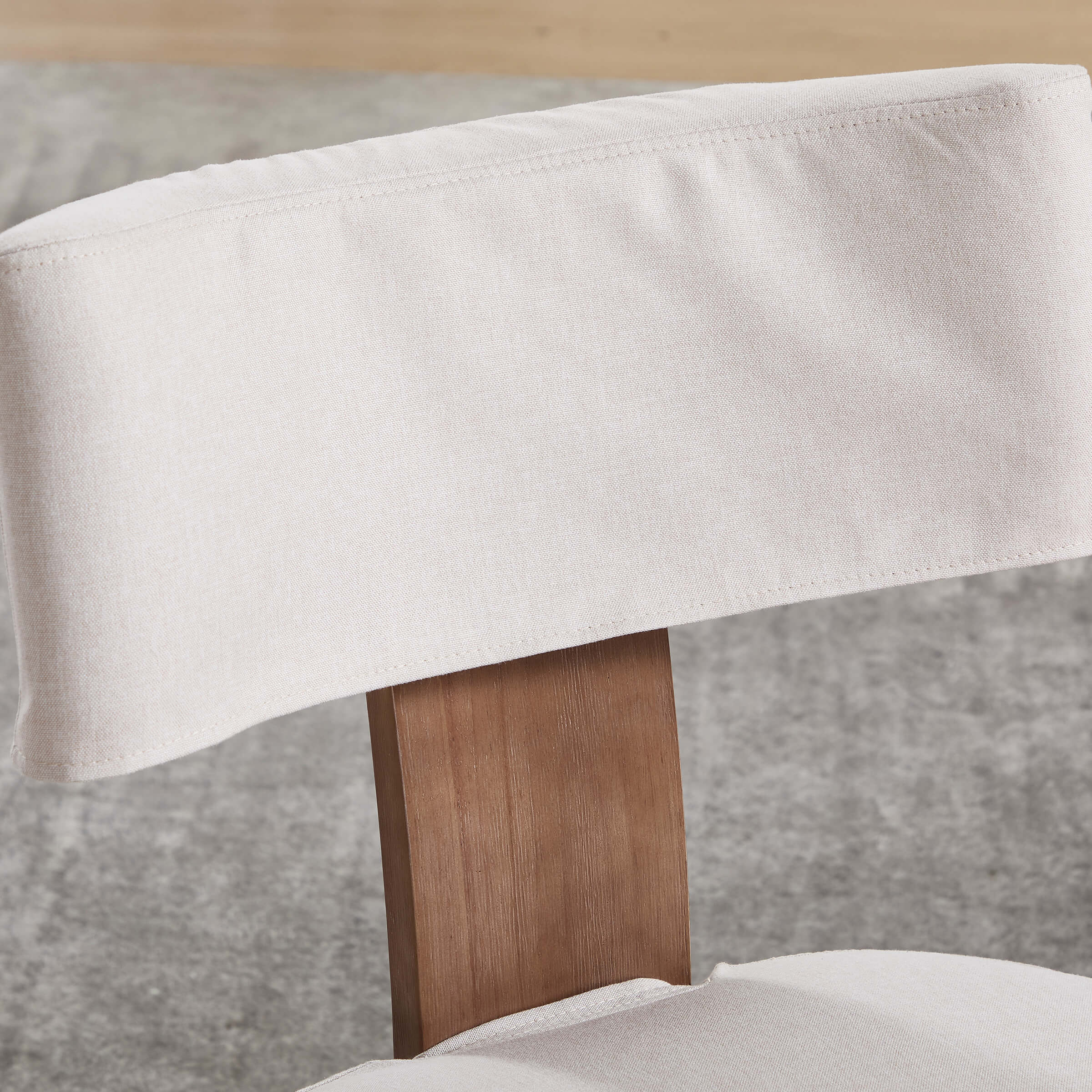 CIMOTA Classic Curved Open Back Dining Chairs Set of 2 - 1670&1917&1918