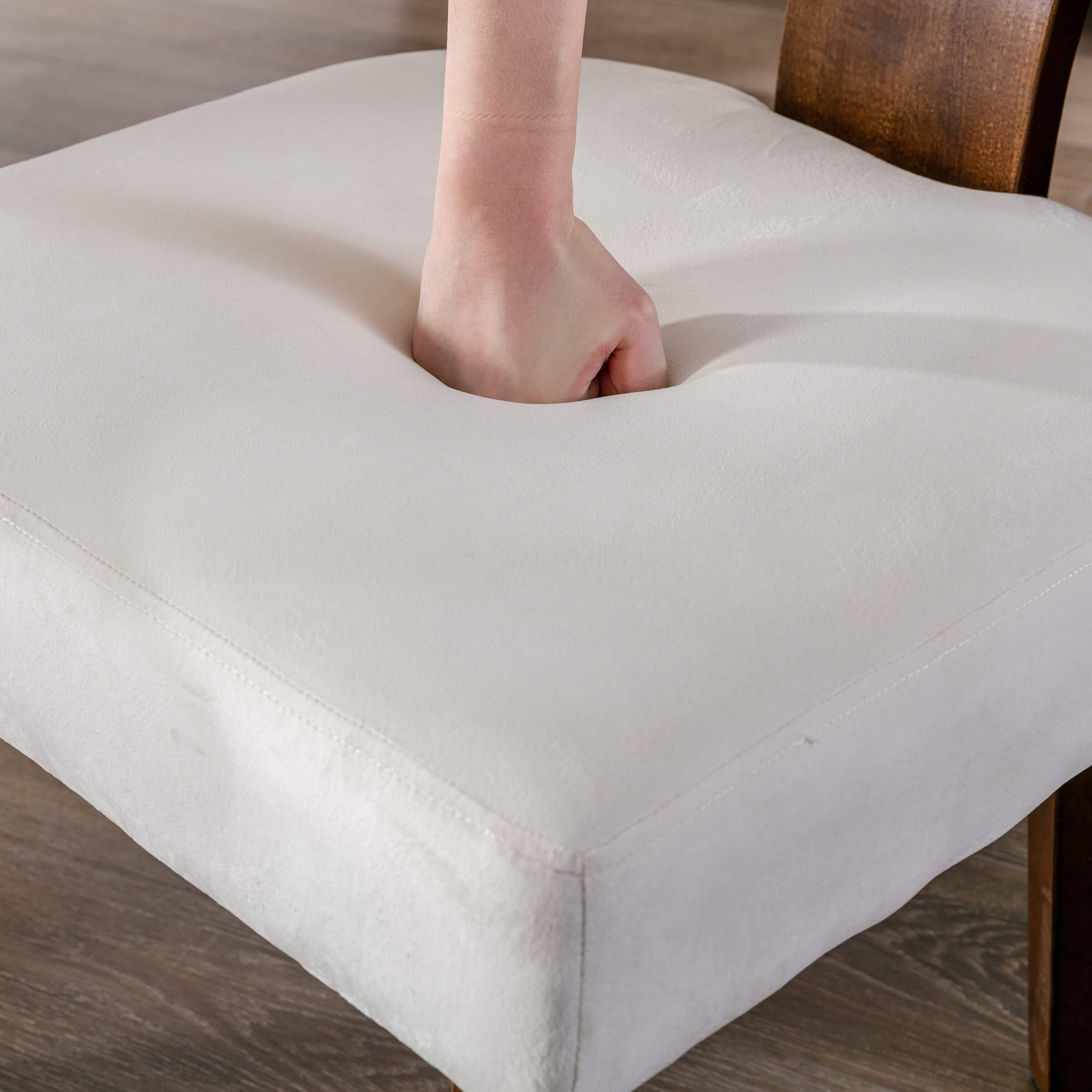 CIMOTA Classic Curved Open Back Dining Chairs Set of 2 - 1670&1917&1918