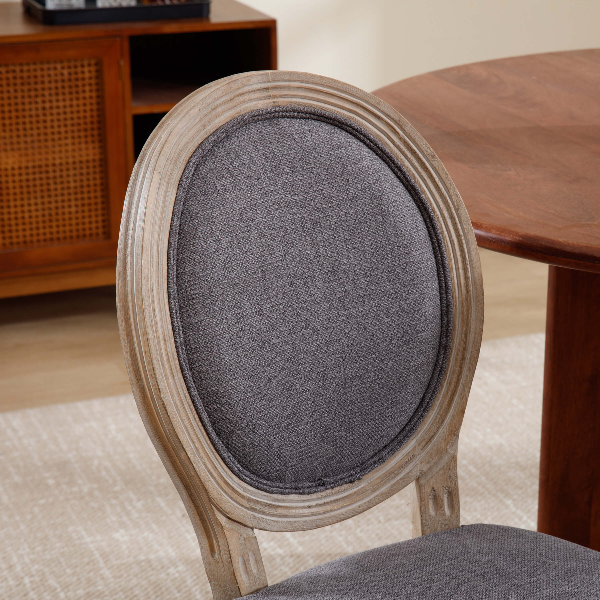 Classic French Dining Chairs Set of 2-7105DC