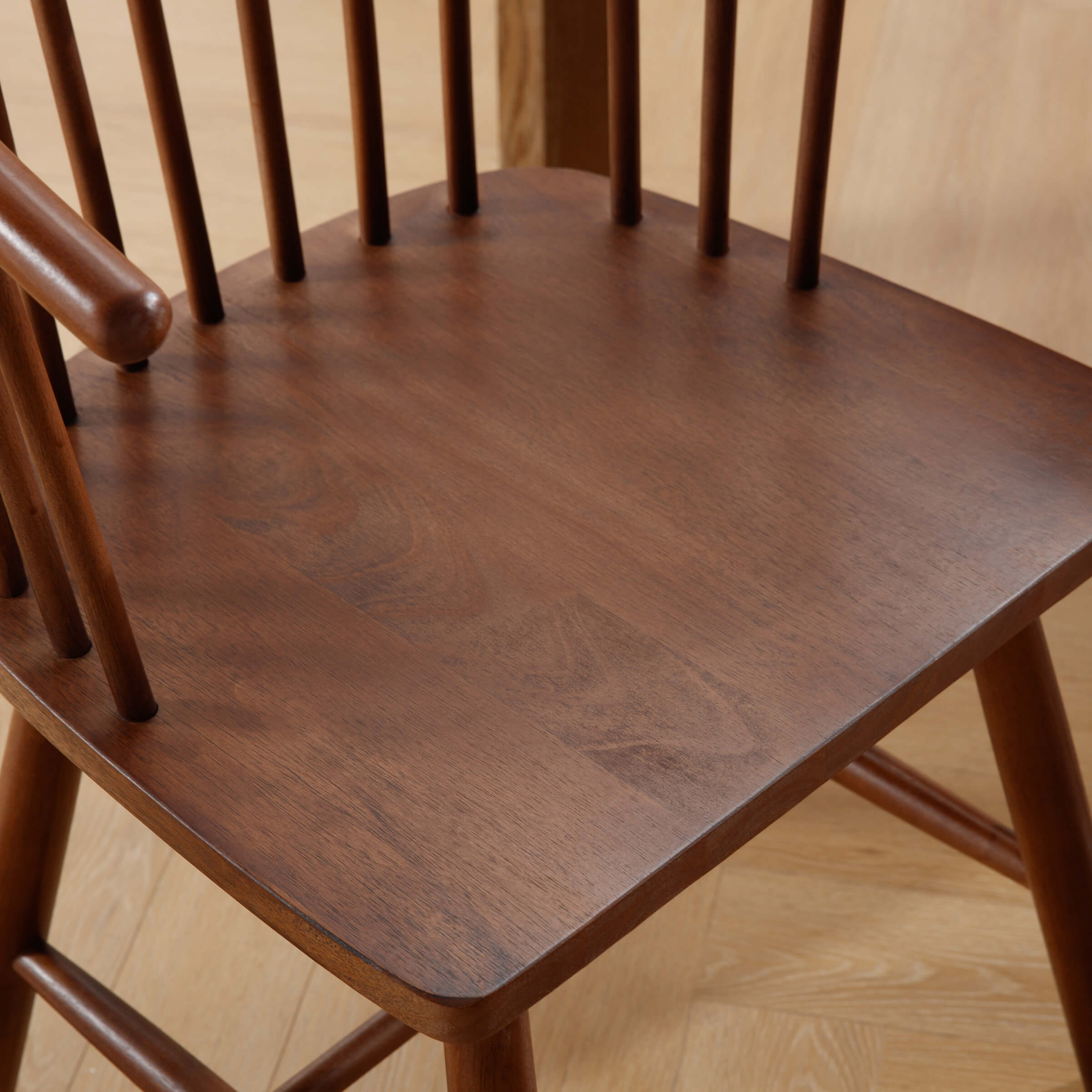 Kmax Curved Back Wood Dining Chair Set of 2 - DC01DC