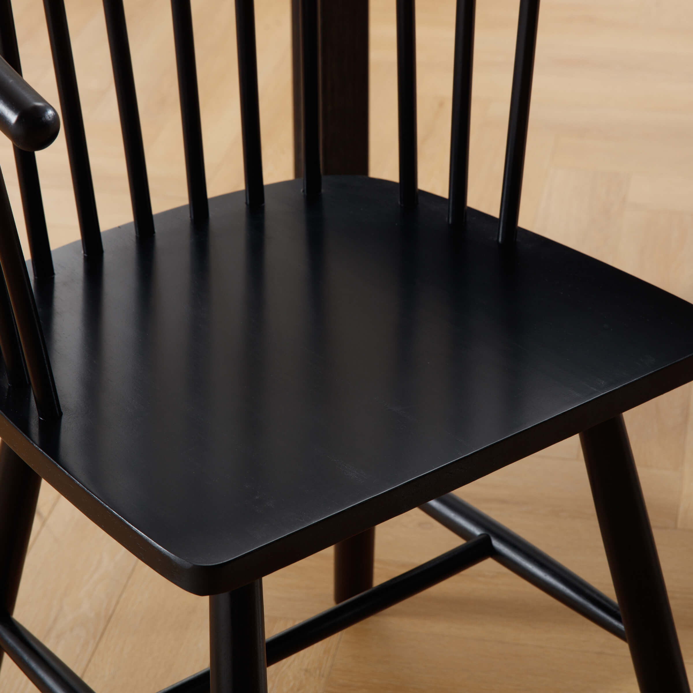 Kmax Curved Back Wood Dining Chair Set of 2 - DC01DC