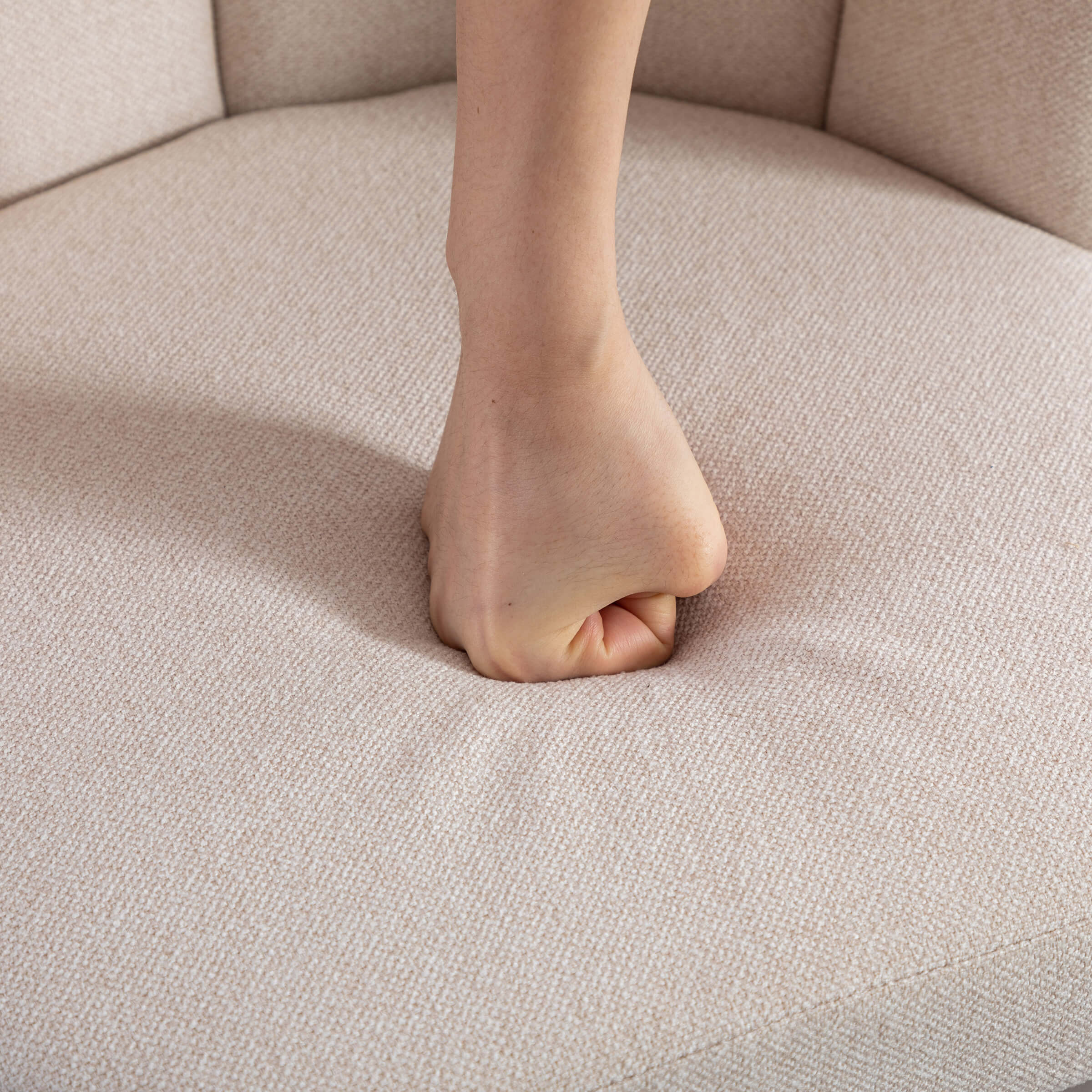 CHICAURA 26"H Counter Stools With Gold Metal Legs Set of 2 - 9029CS